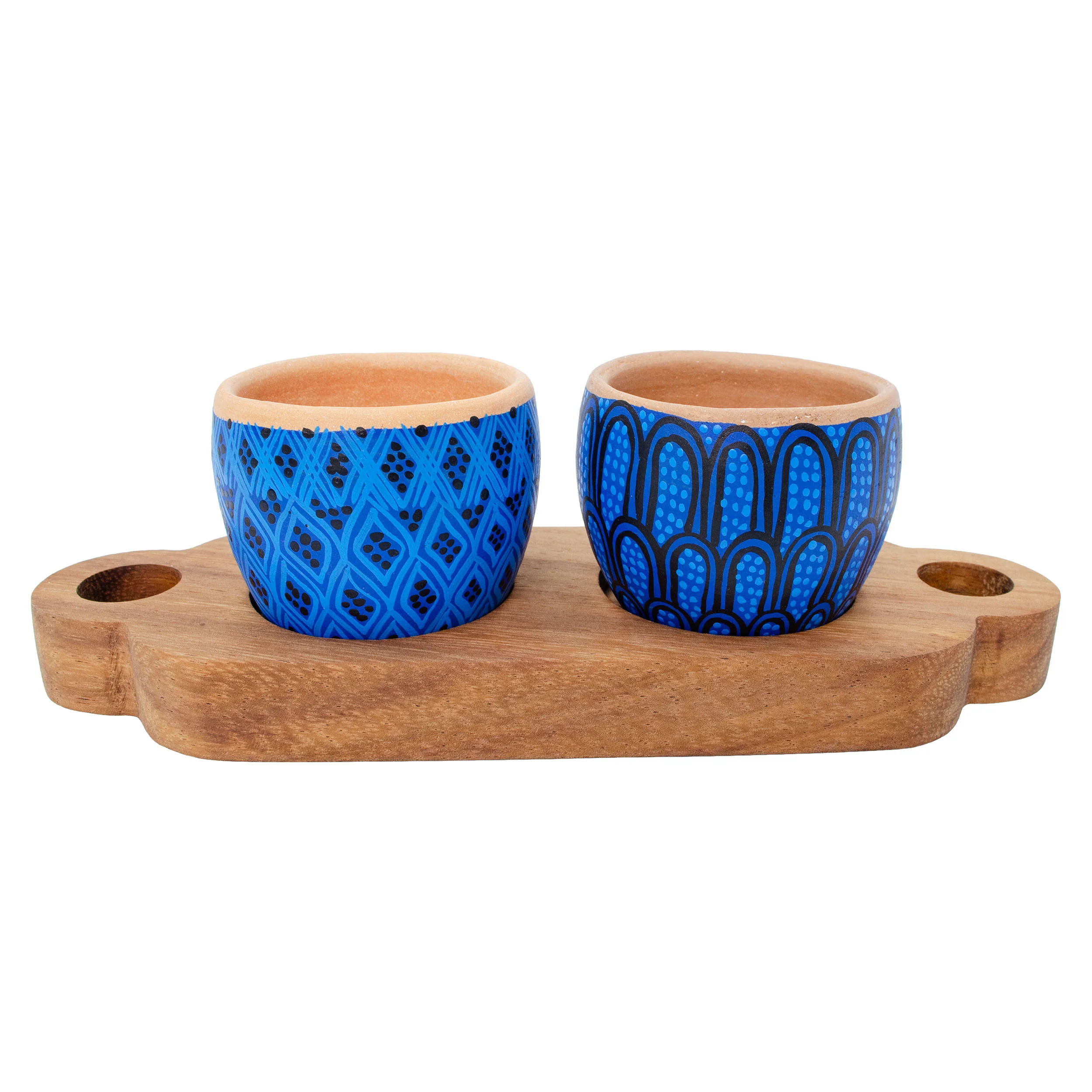 3 Piece Entertaining Serving Set with Parota Tray - Image 13