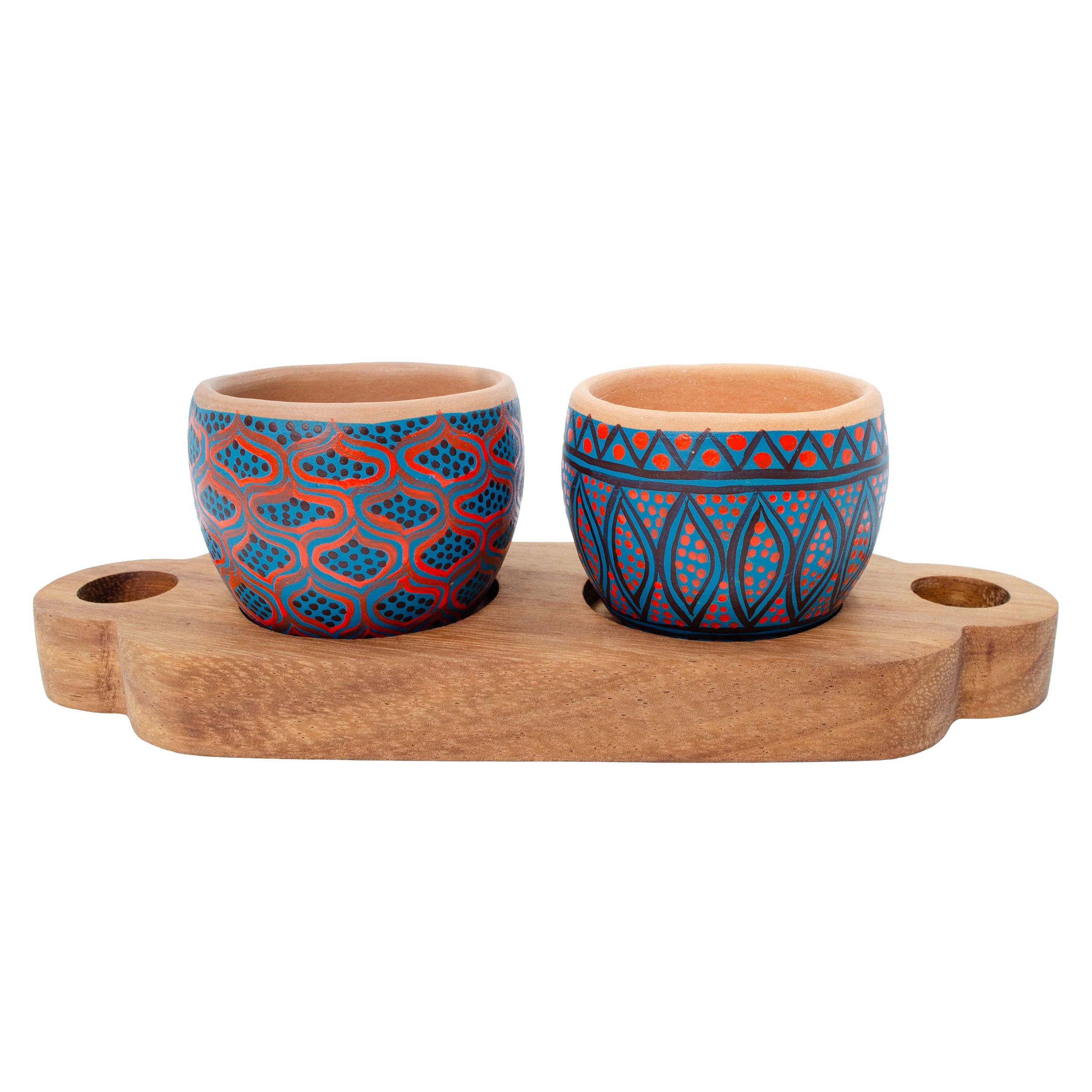 3 Piece Entertaining Serving Set with Parota Tray - Image 15