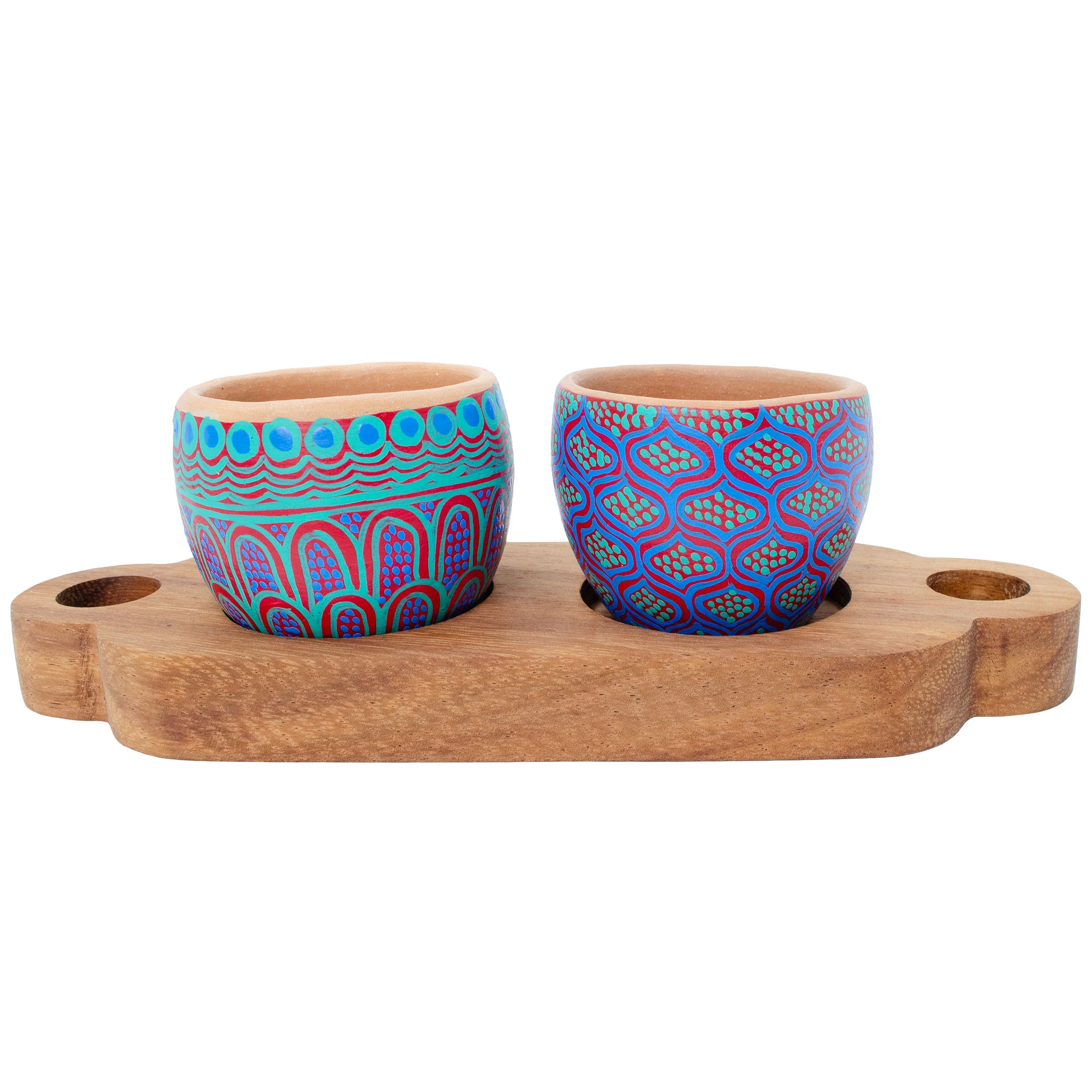 3 Piece Entertaining Serving Set with Parota Tray - Image 16