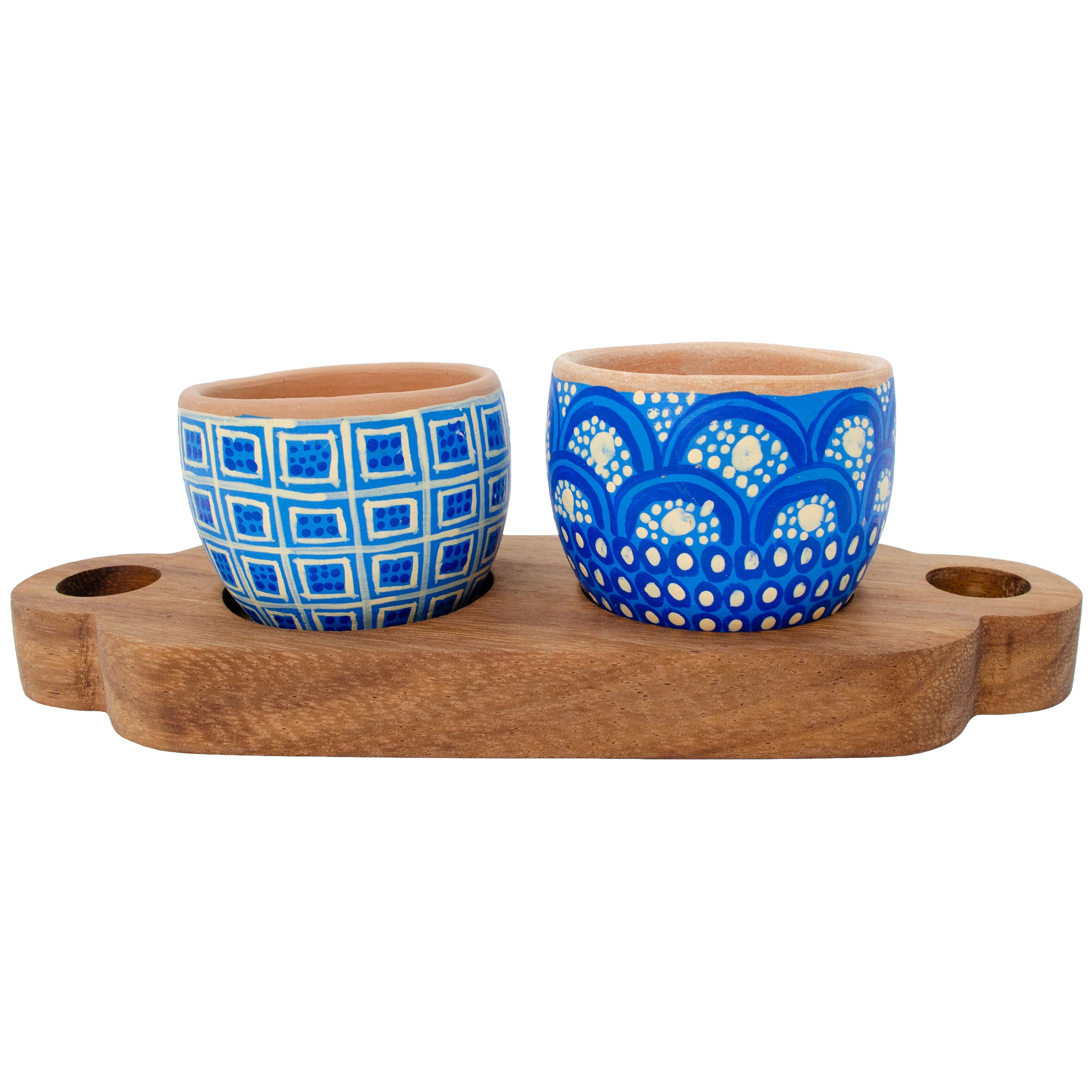 3 Piece Entertaining Serving Set with Parota Tray - Image 18