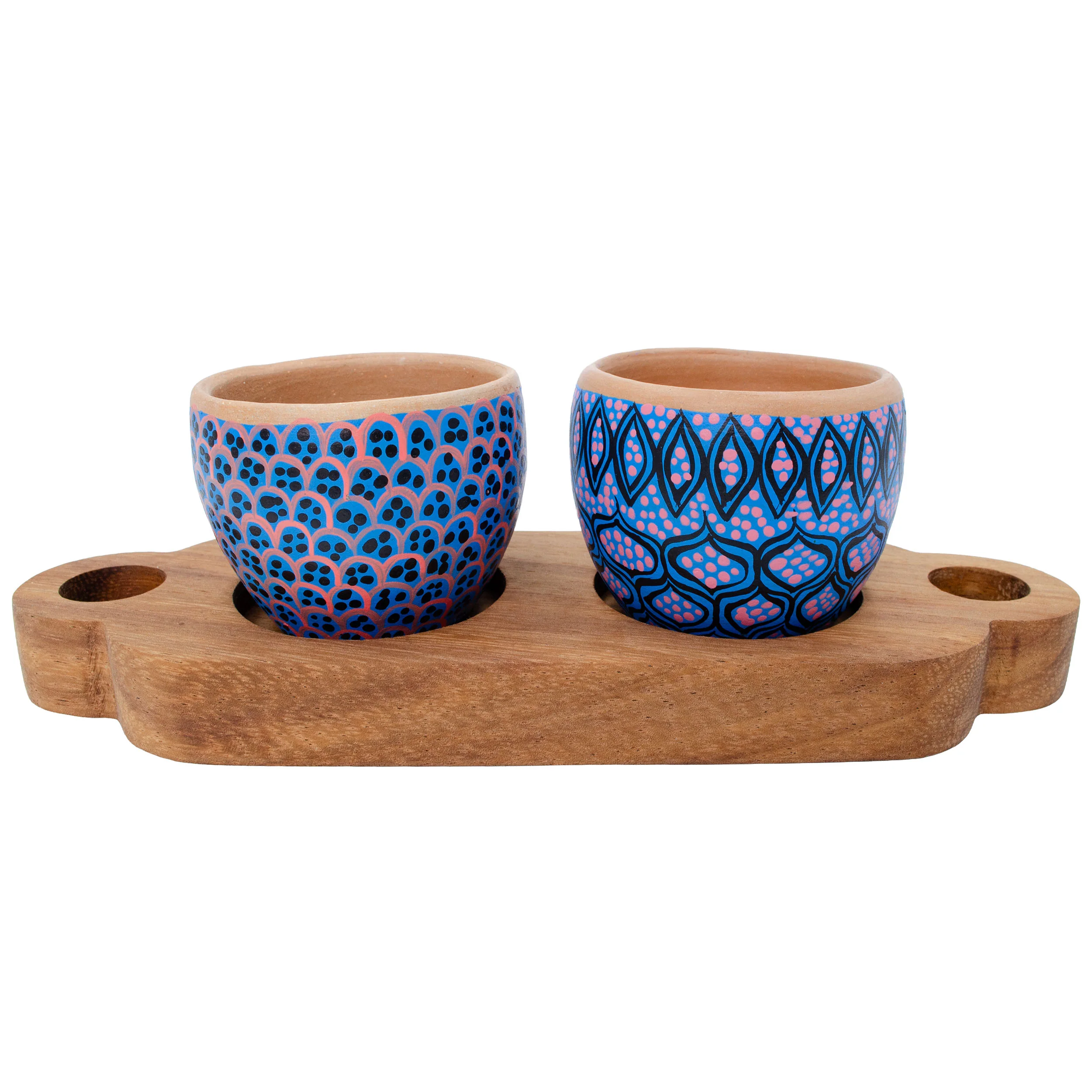3 Piece Entertaining Serving Set with Parota Tray - Image 19