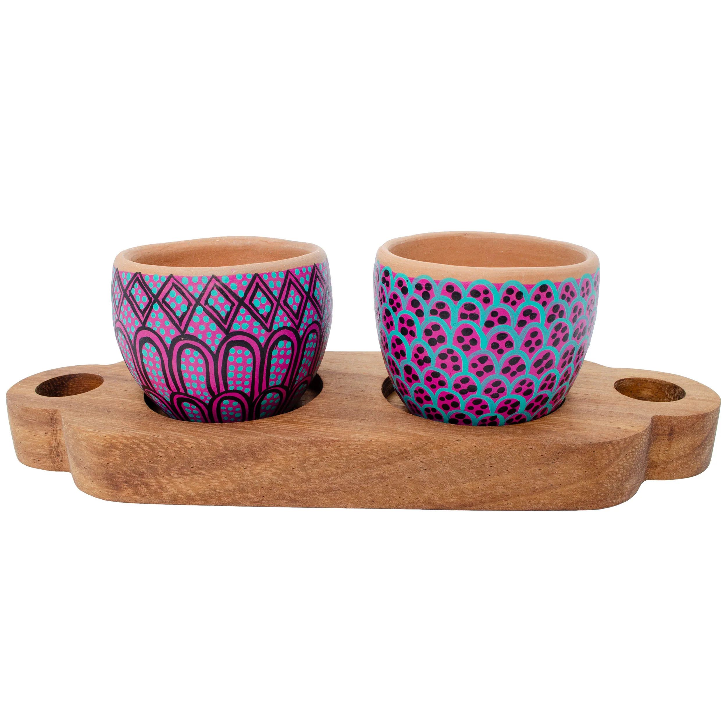 3 Piece Entertaining Serving Set with Parota Tray - Image 20