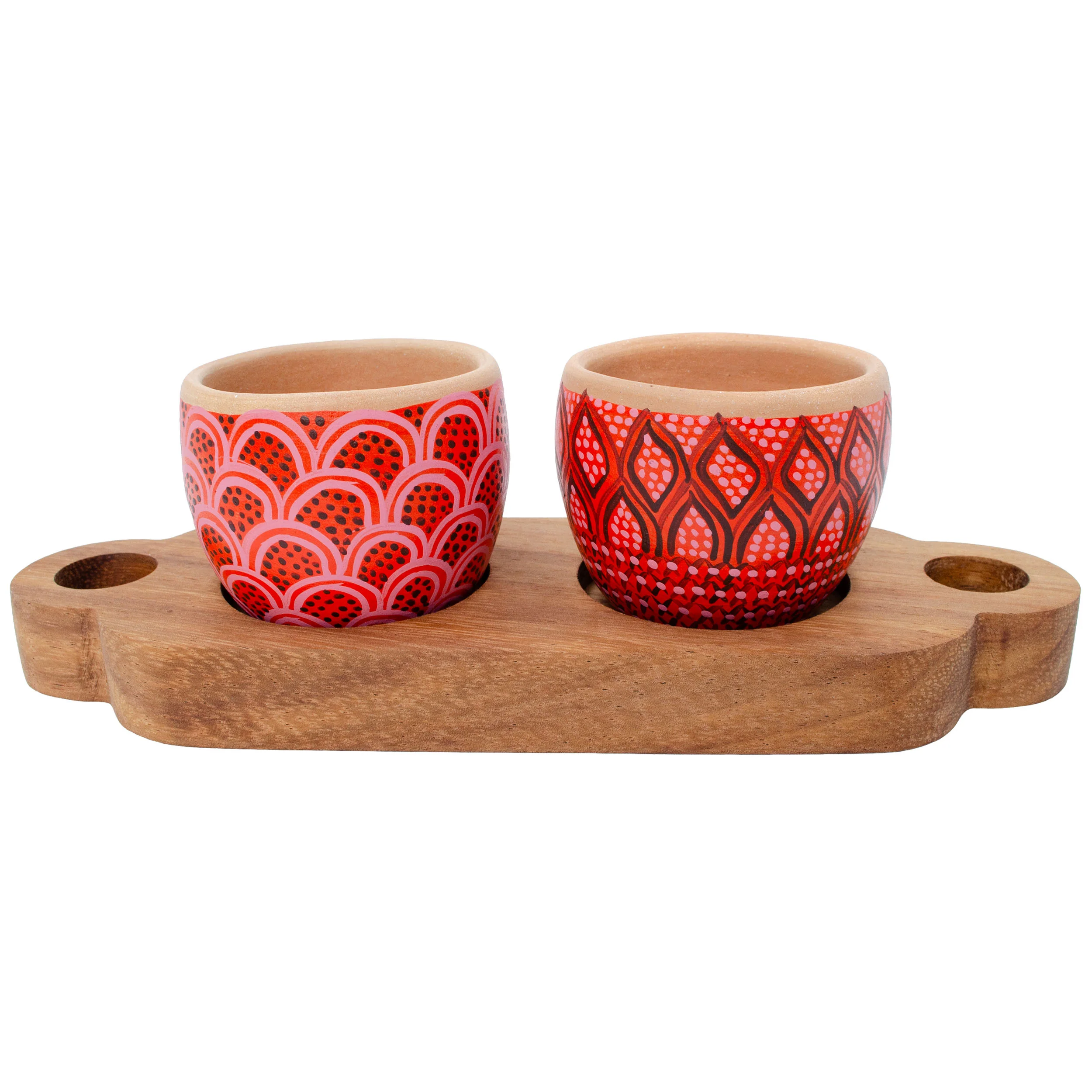 3 Piece Entertaining Serving Set with Parota Tray - Image 23
