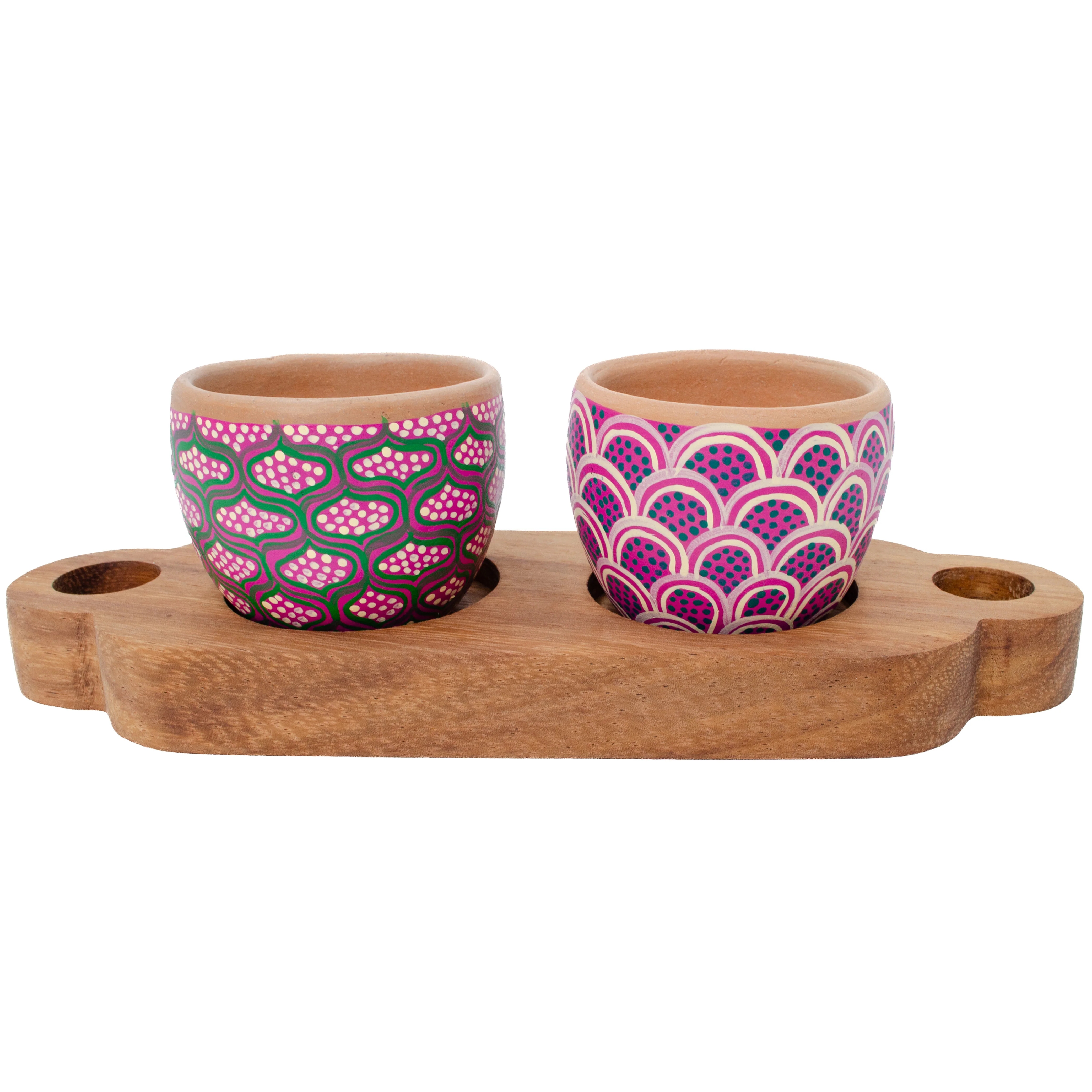 3 Piece Entertaining Serving Set with Parota Tray - Image 27