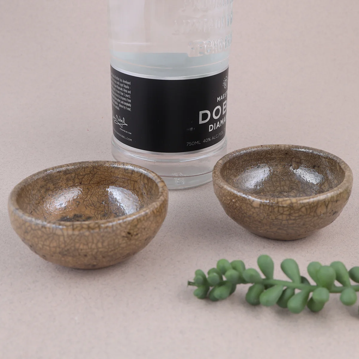 Atzompa Crazed Clay Mezcal Bowl - Image 3