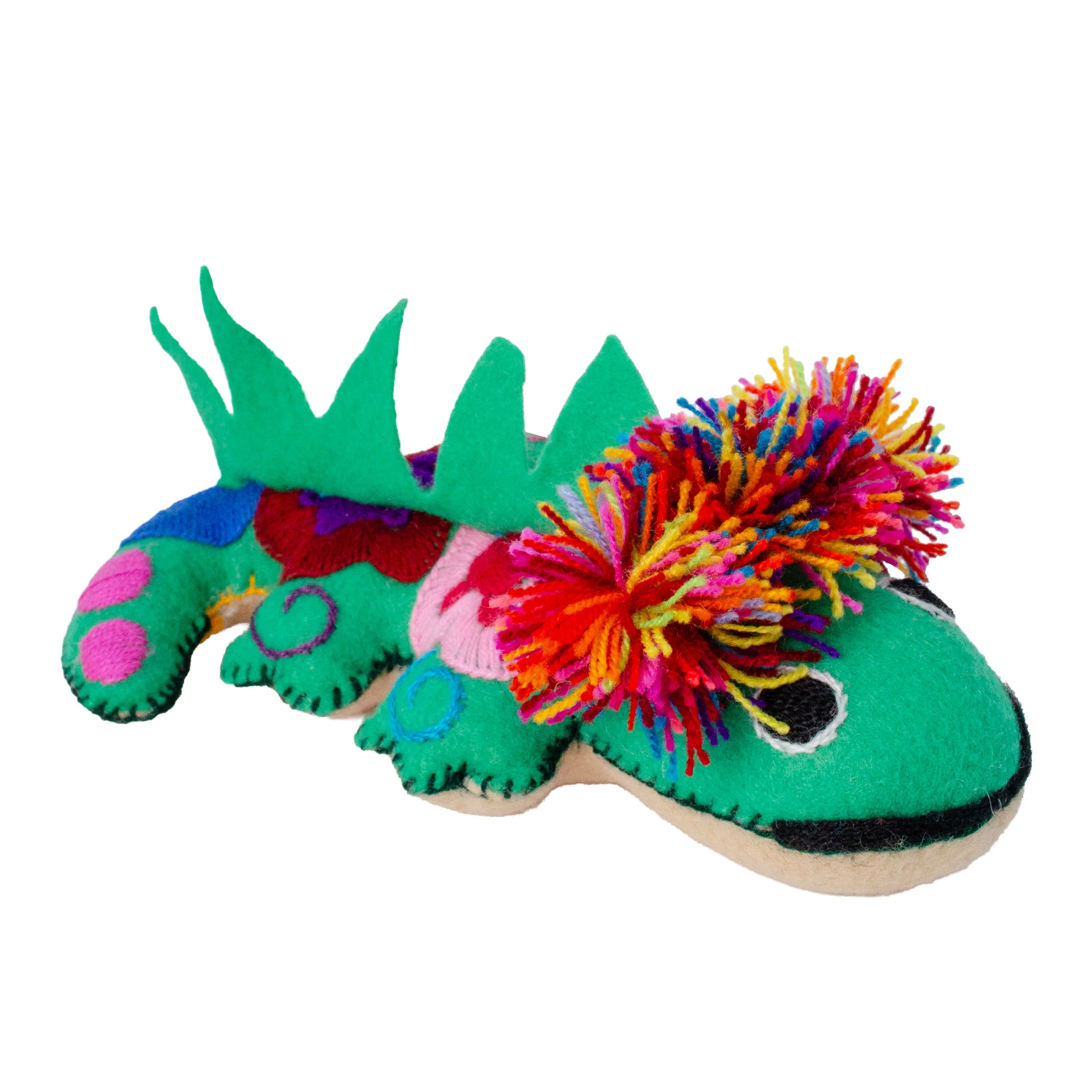 Axolotl Hand-Embroidered Stuffed Animal - Image 20