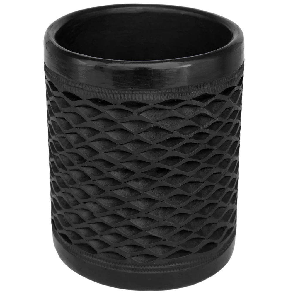 Barro Negro Carved Planter - Image 6