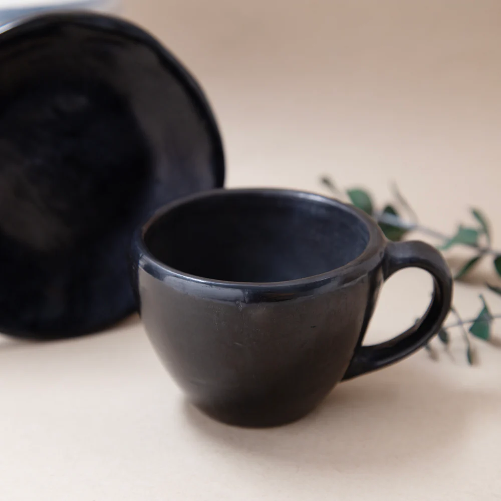 Barro Negro Espresso Cup with Saucer - Image 8