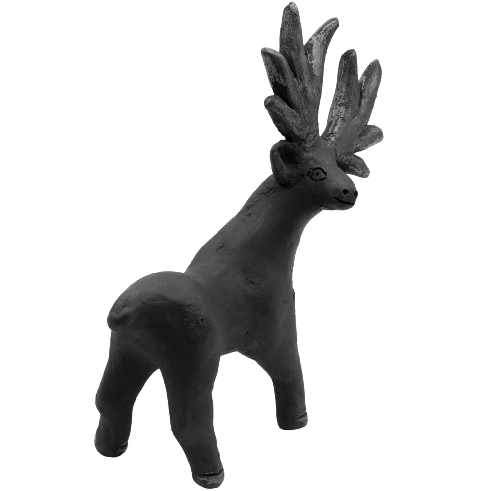 Barro Negro Venado Decorative Sculpture - Image 3