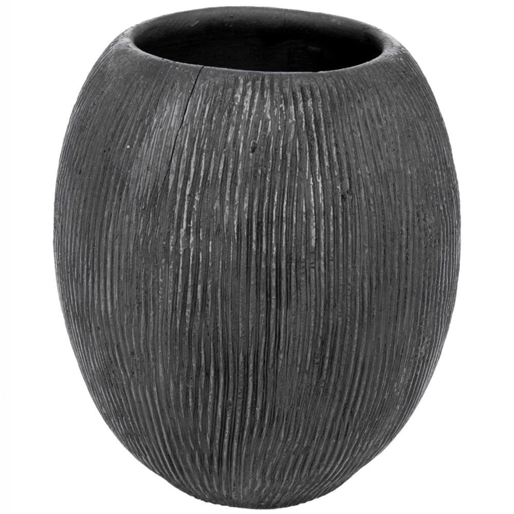 Barro Negro Zurcos Small Vase - Image 3