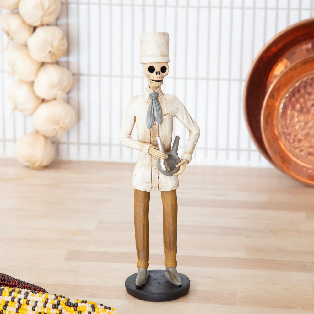 Calaca Trabajadora, Professions Clay Sculpture
