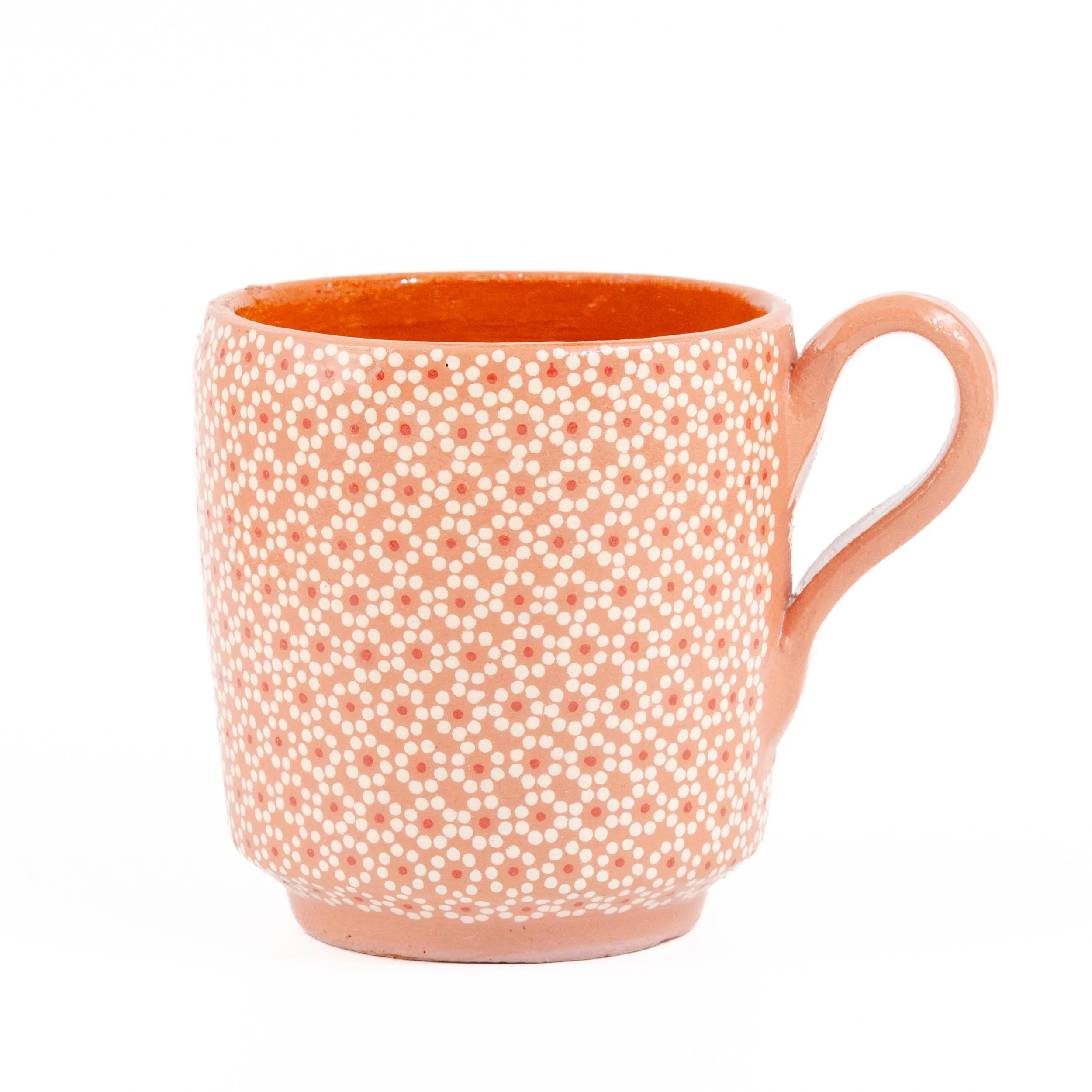 Capula Hand-Painted Clay Mug - Image 12