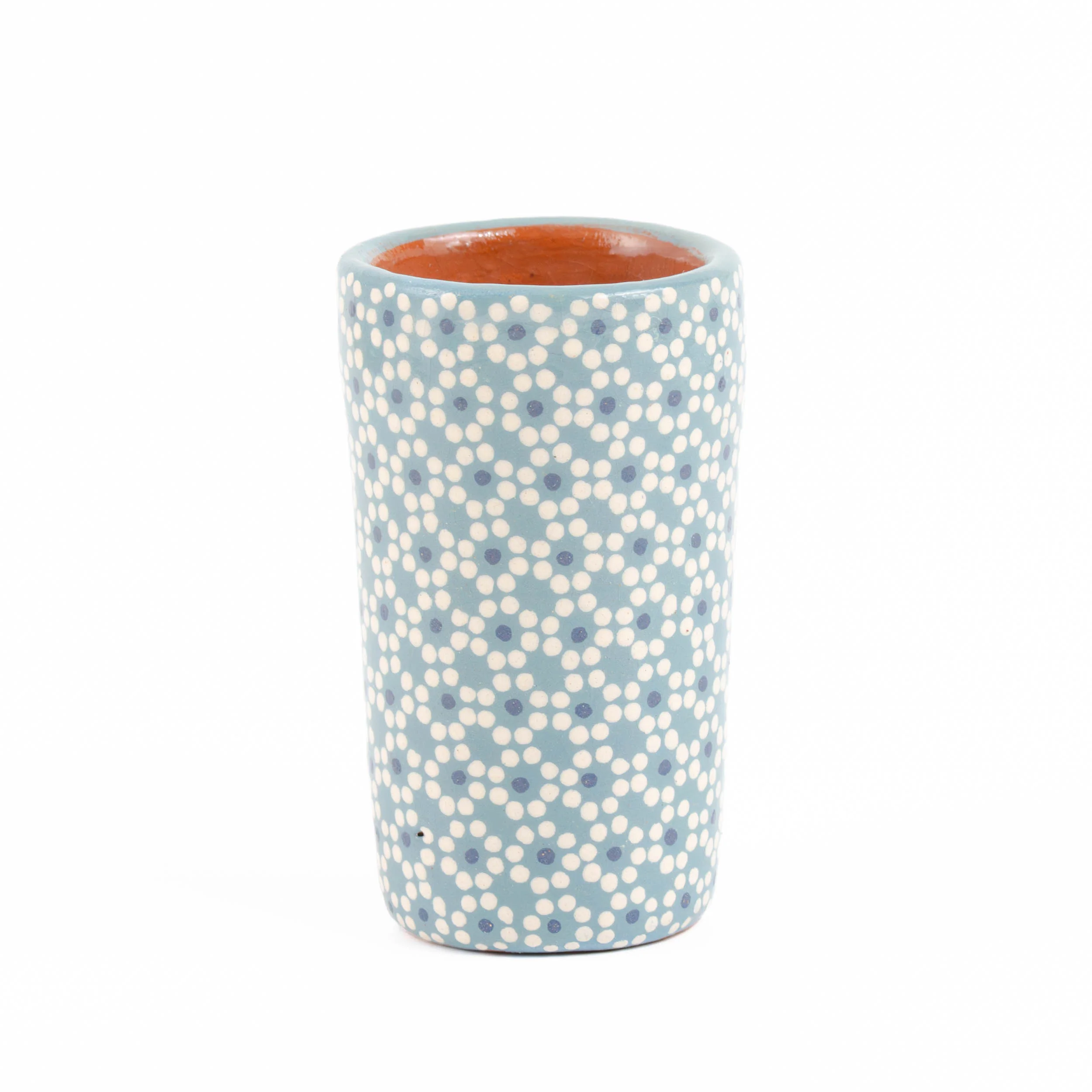 Capula Hand-Painted Clay Shot Glass - Image 11