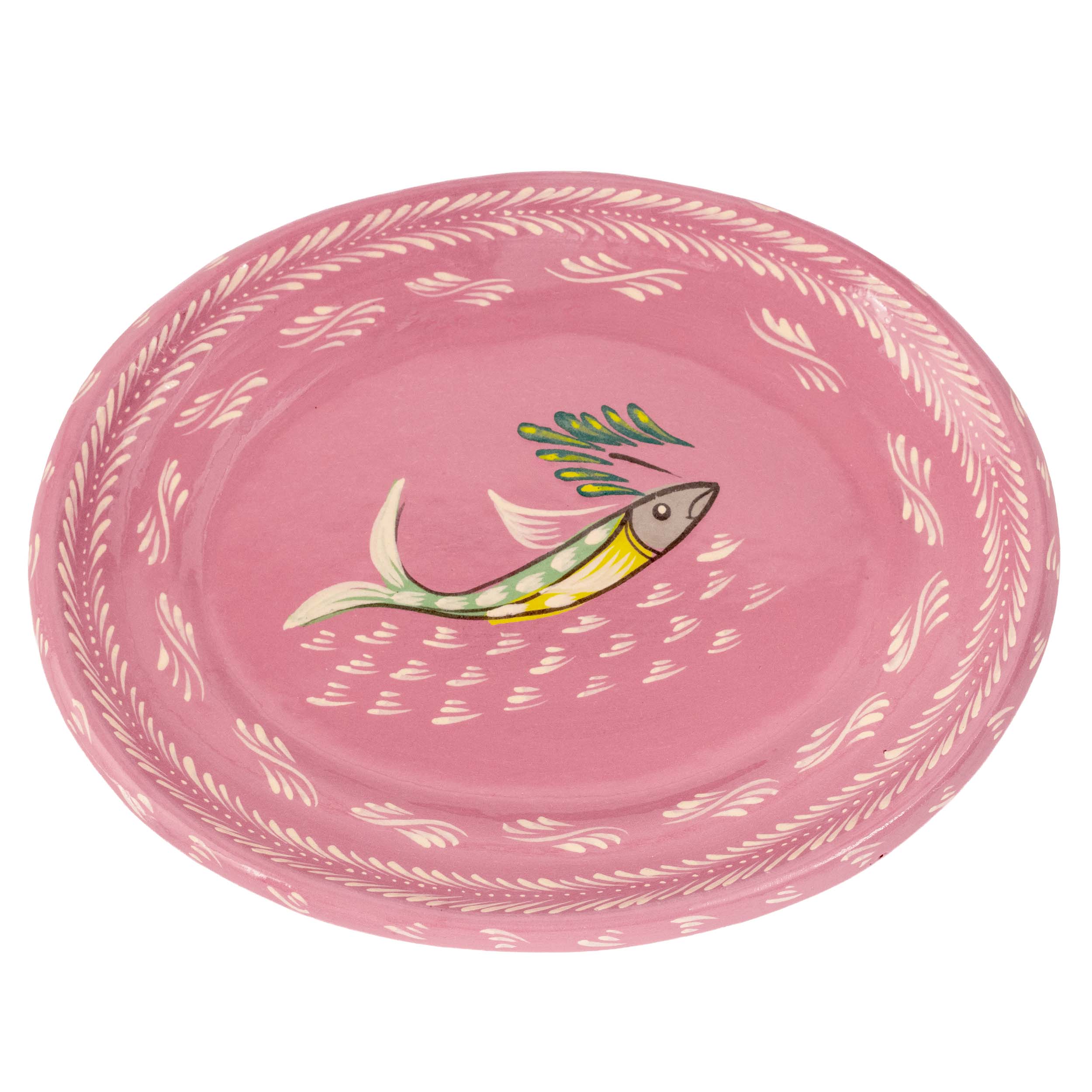 Capula Hand-Painted Pesacadito Medium Oval Dish - Image 10