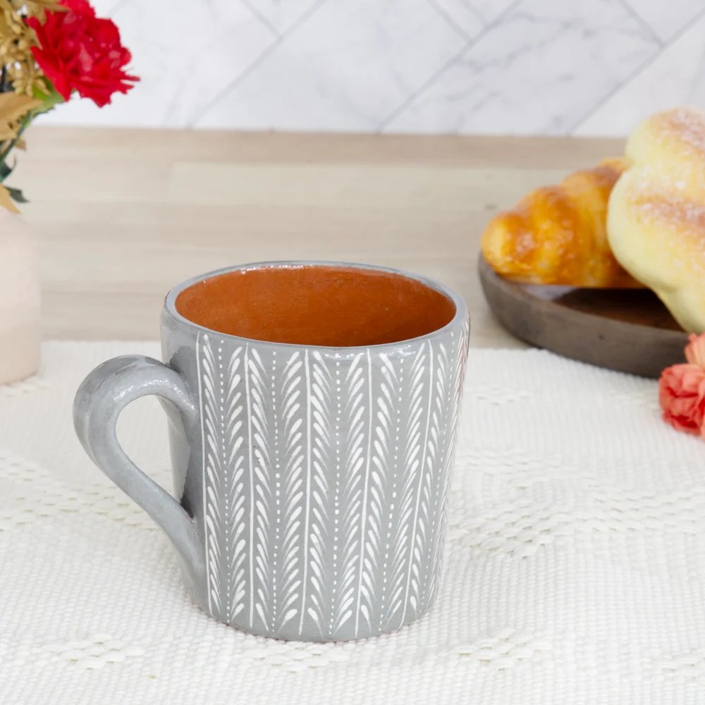 Capula Rhythmic Brushstrokes Mug - Image 4