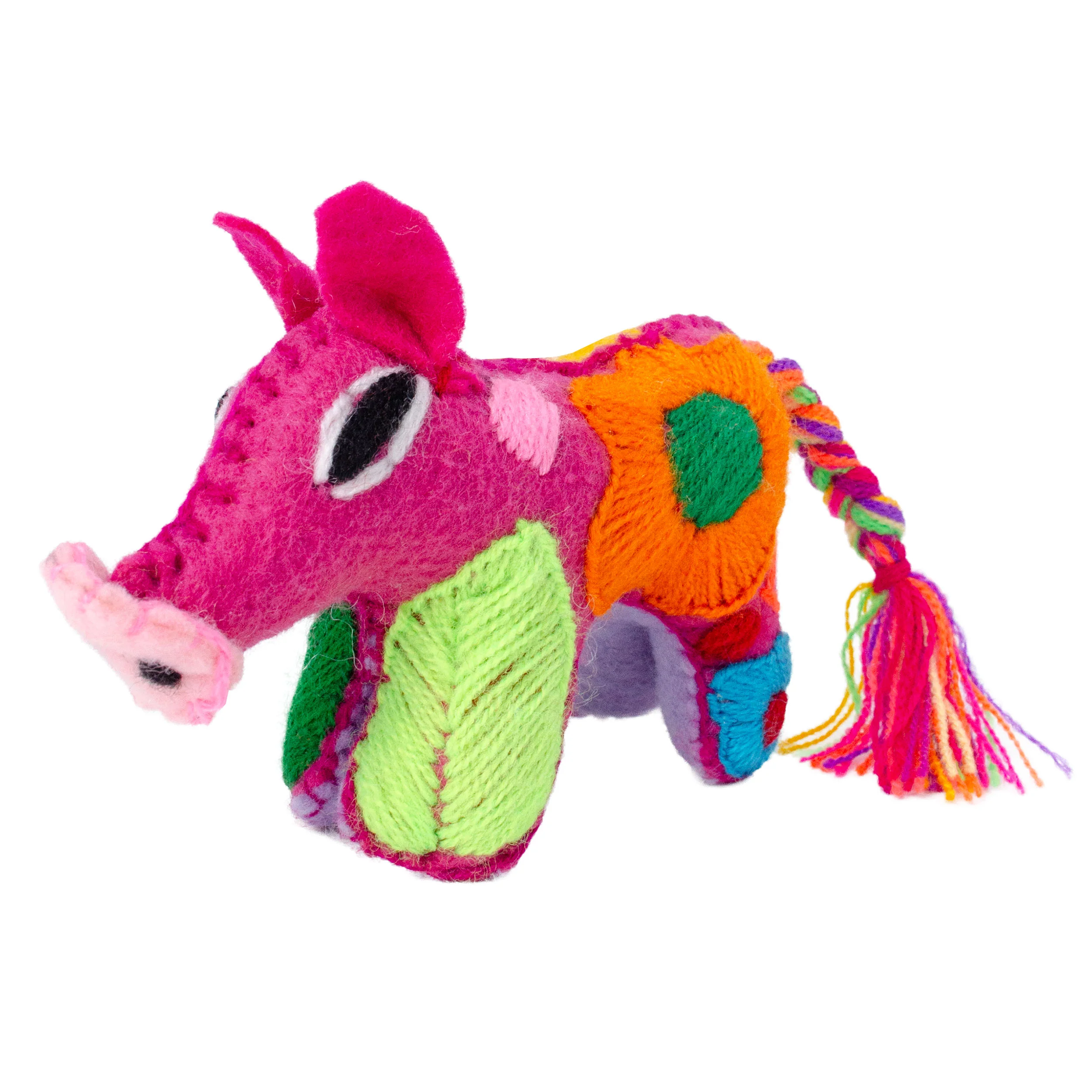 Cochinito Hand-Embroidered Stuffed Animal - Image 15
