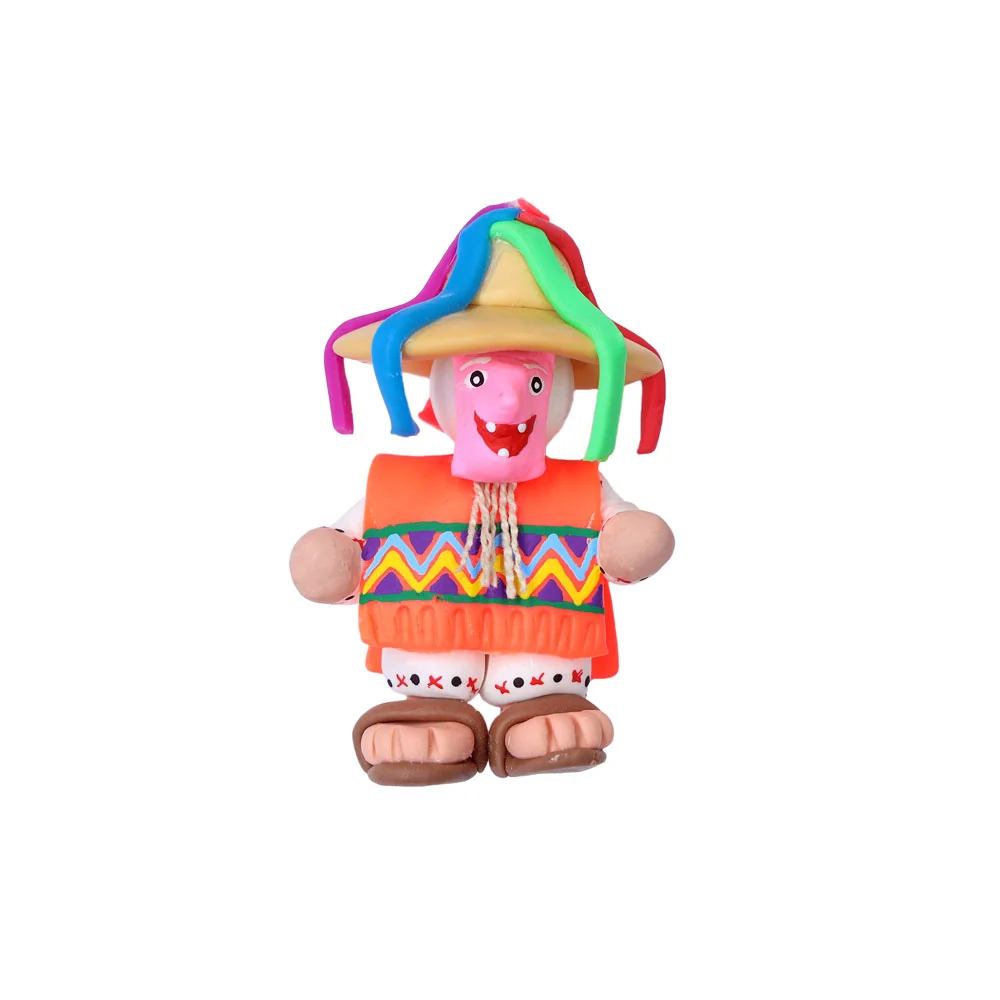 Cold Porcelain Clay Danza de Los Viejitos Magnet - Image 4