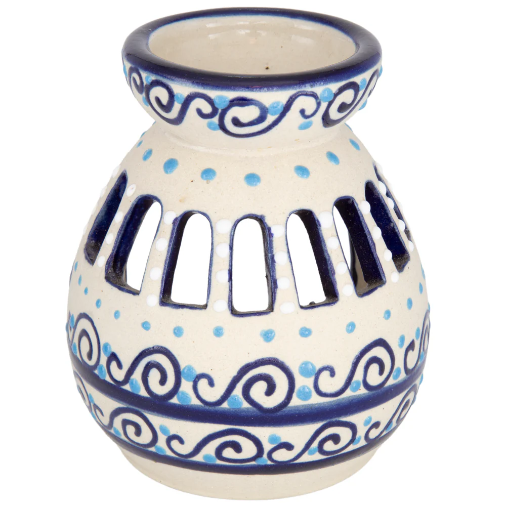 Coyoacán Hand-Painted Wax Melter/Oil Warmer - Image 6