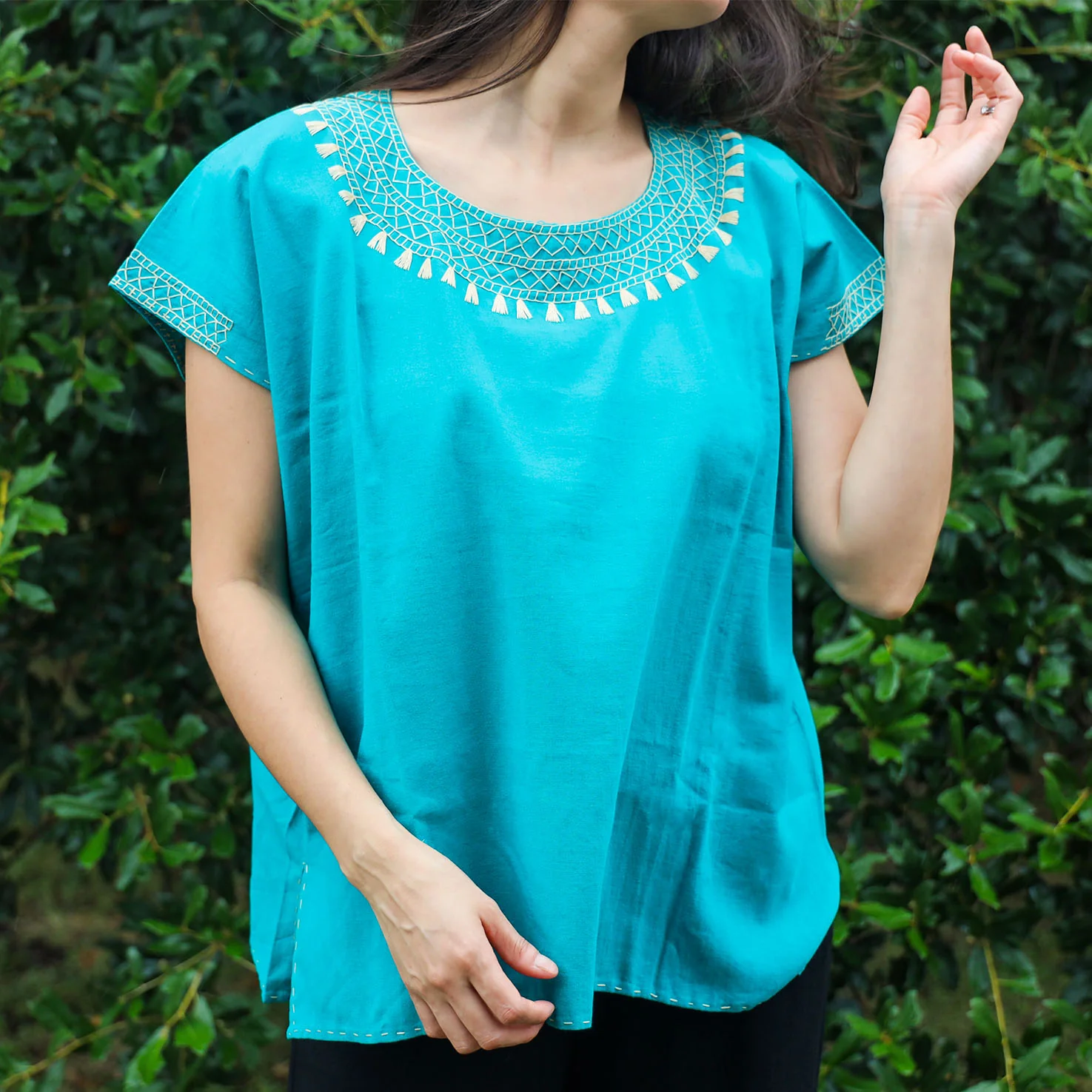 De Corzo Embroidered Blouse - Image 3