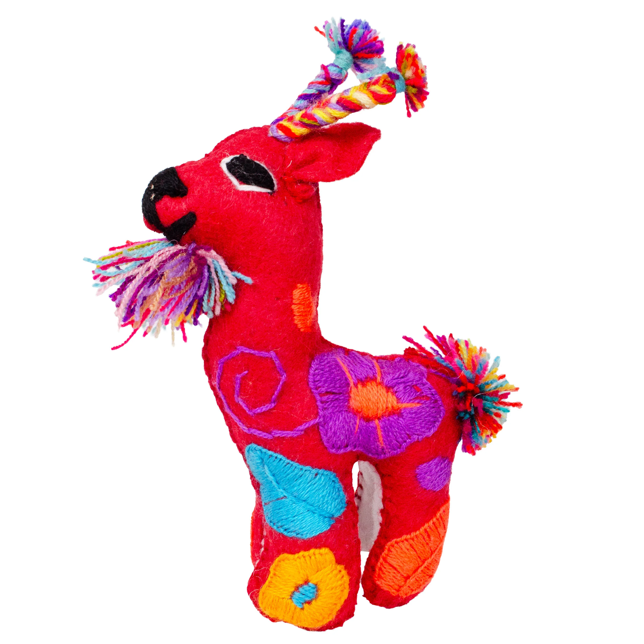 Deer Hand-Embroidered Stuffed Animal - Image 18