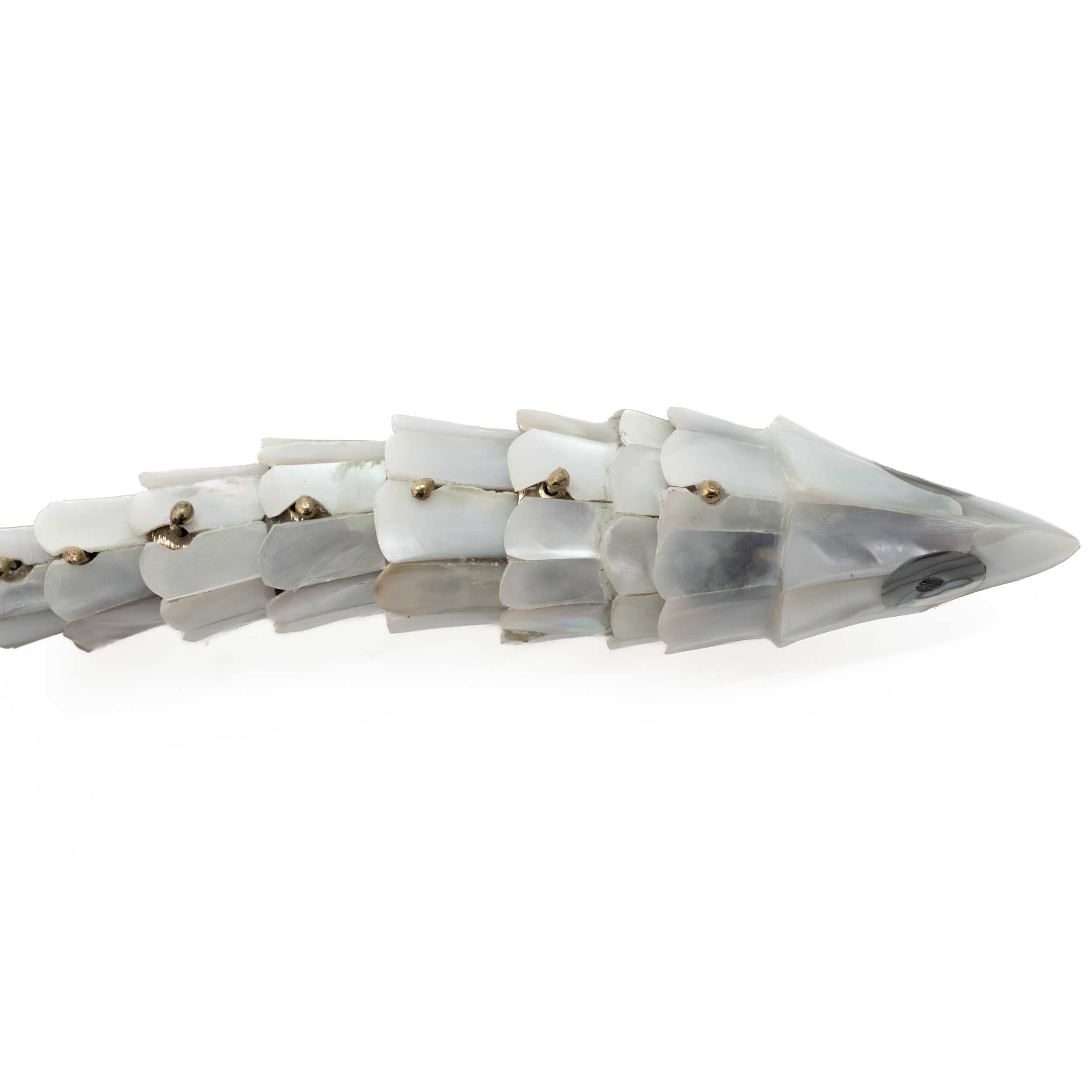 White Abalone Shell Fish Bottle Opener - Image 7