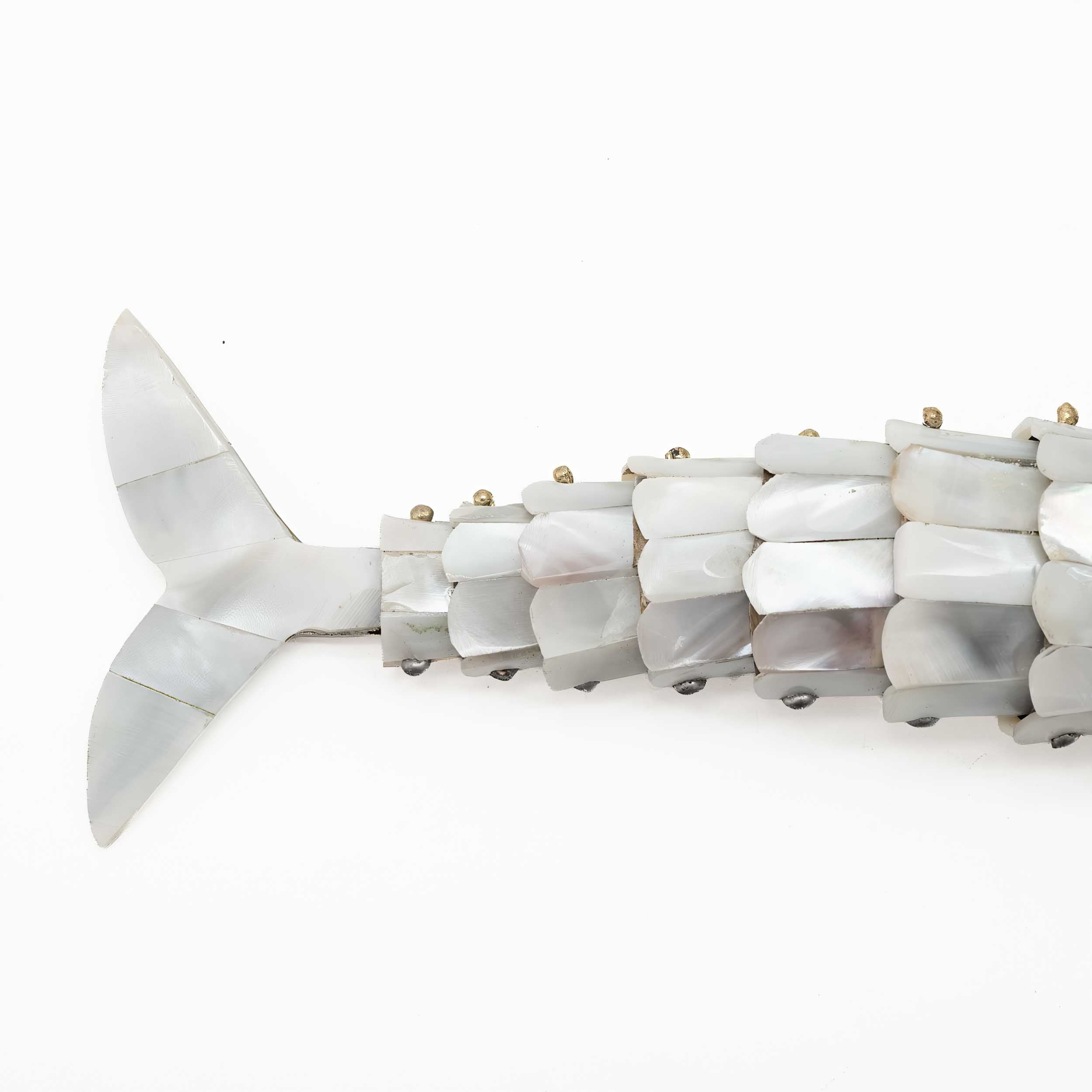 White Abalone Shell Fish Bottle Opener - Image 8
