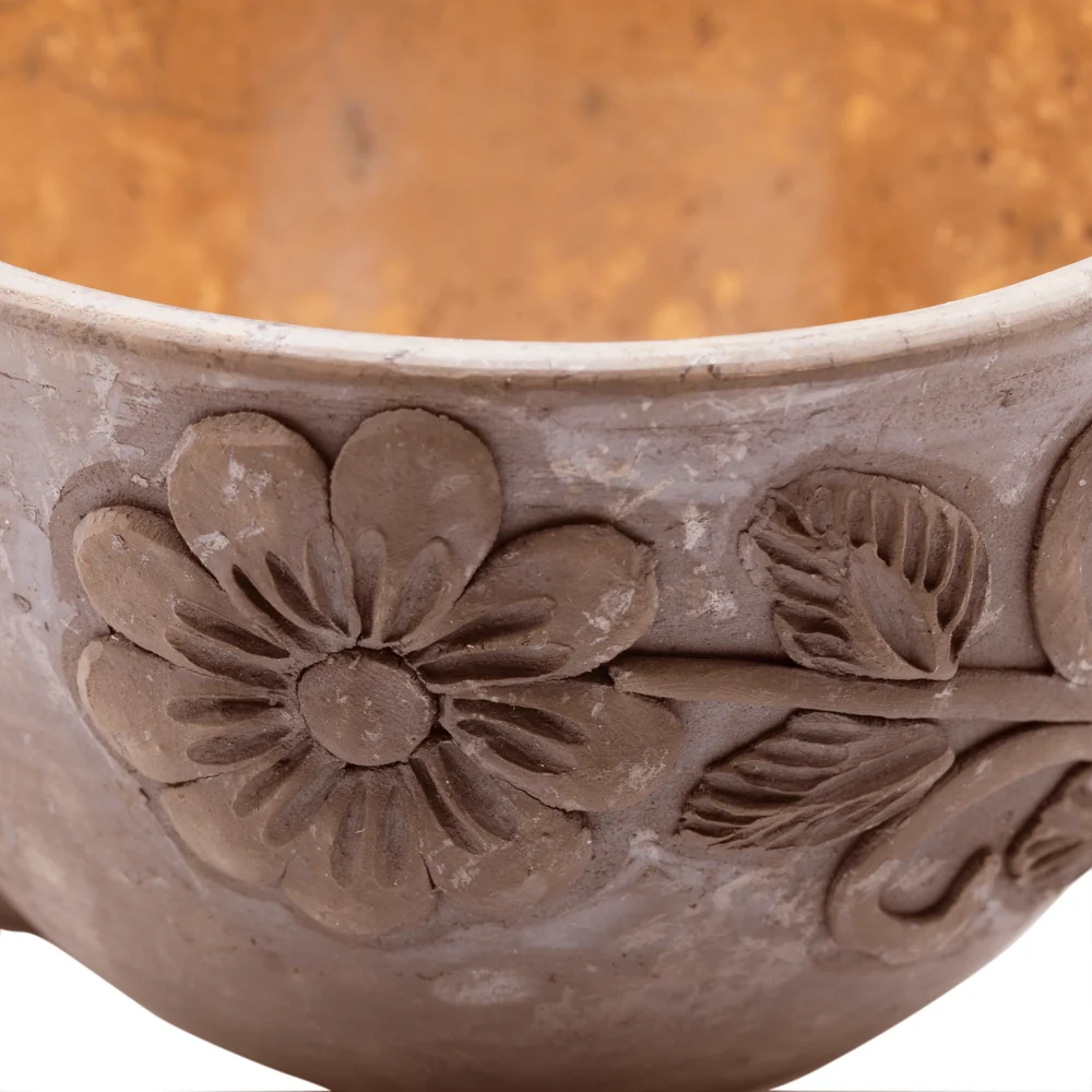 Flor de Atzompa Clay Mug - Image 4