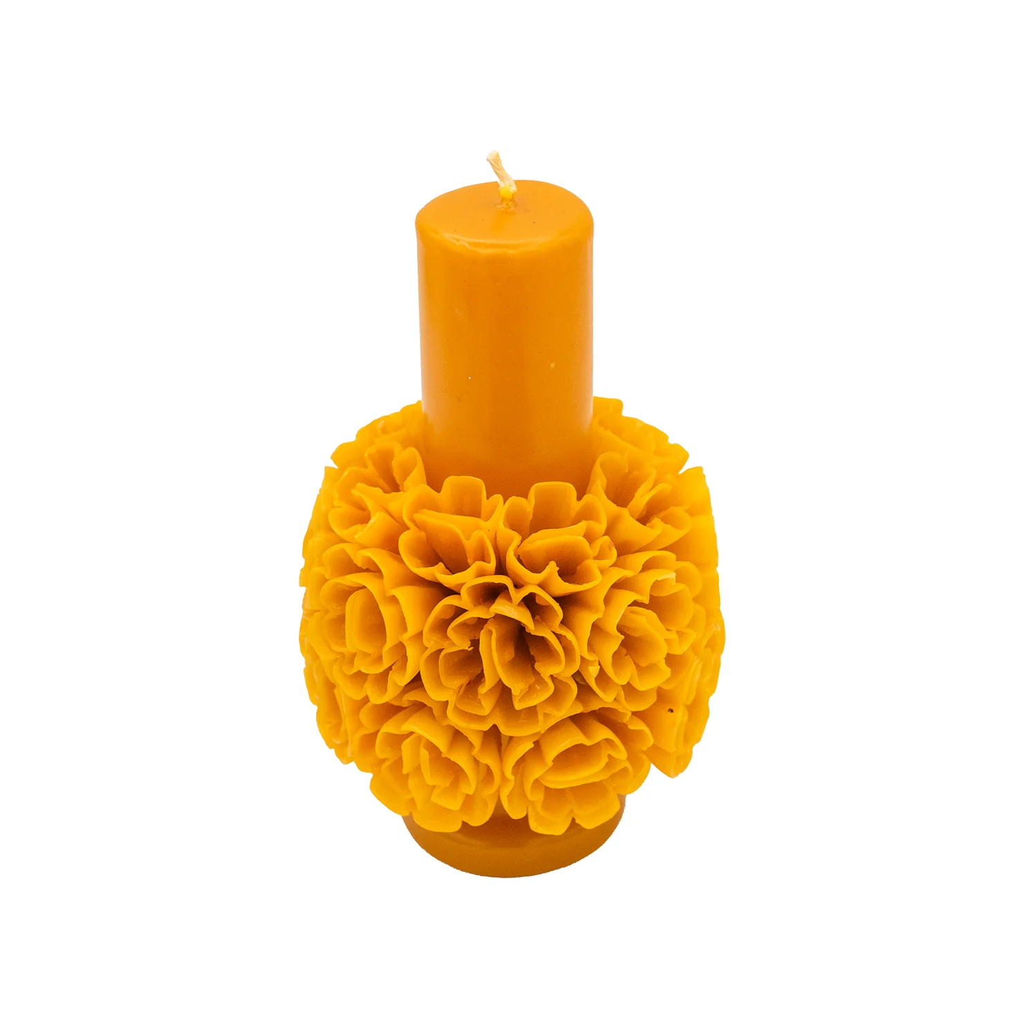Flores de Teotitlán Pillar Candle - Image 7