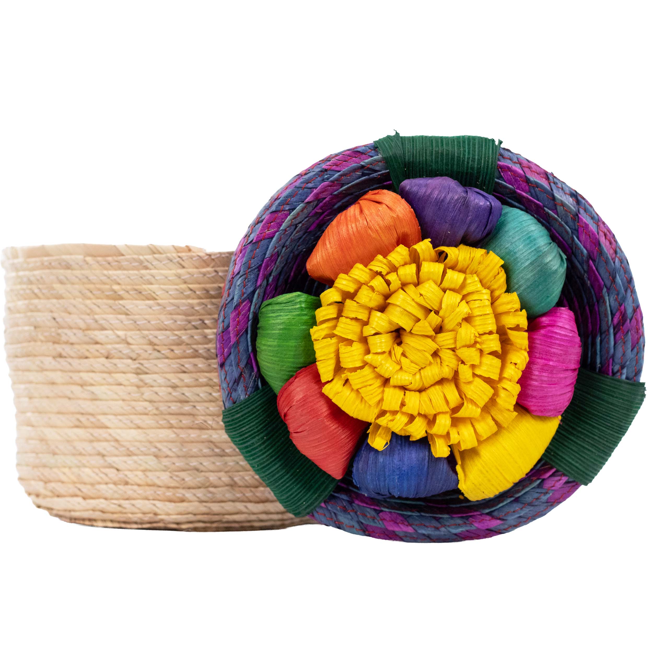 Flower Mini Palm Basket - Image 12