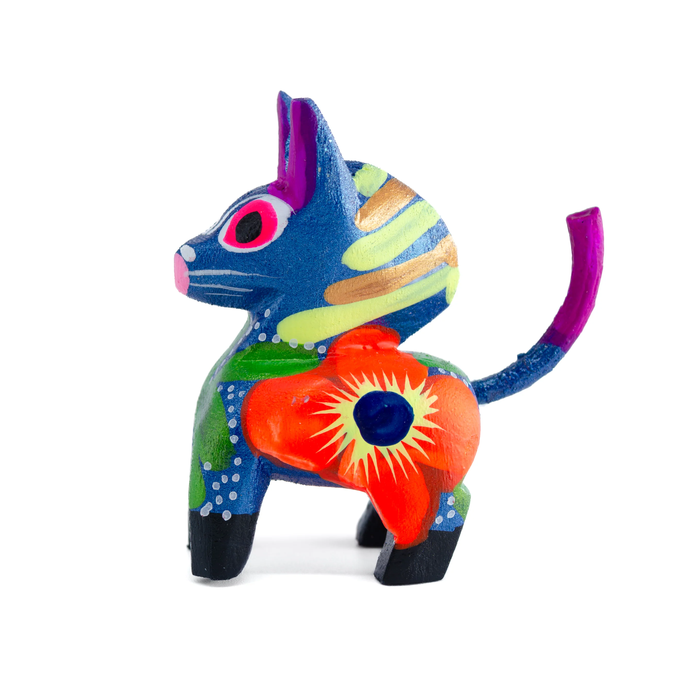 Hand Painted Horse Wooden Figurine - Image 8