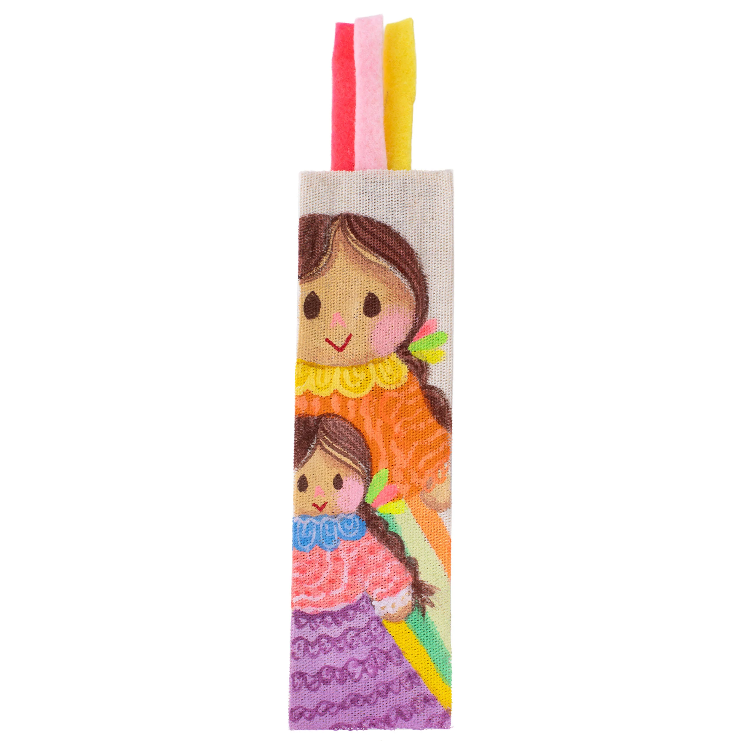 Hand-Painted Muñeca Lele Bookmarks - Image 4