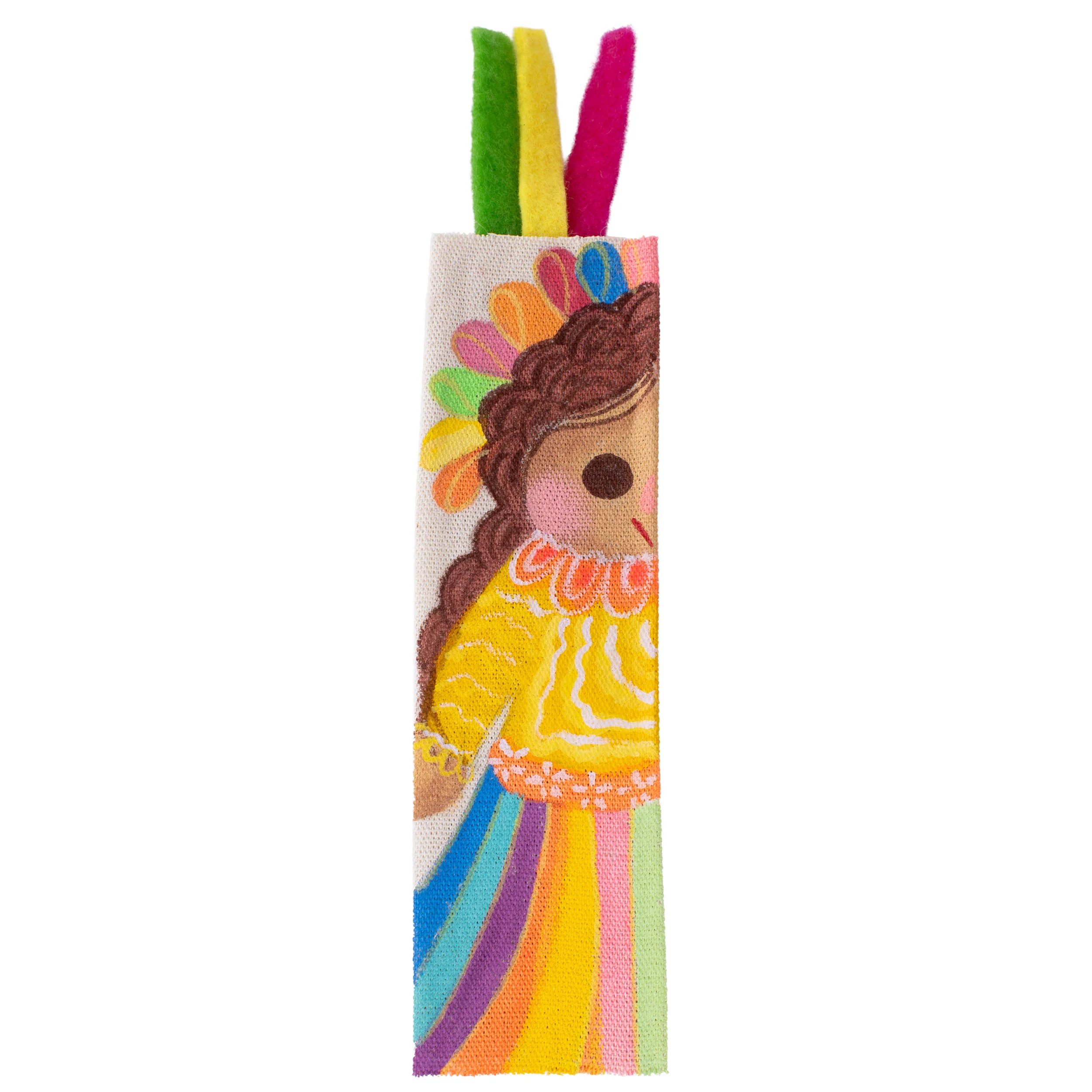 Hand-Painted Muñeca Lele Bookmarks - Image 5