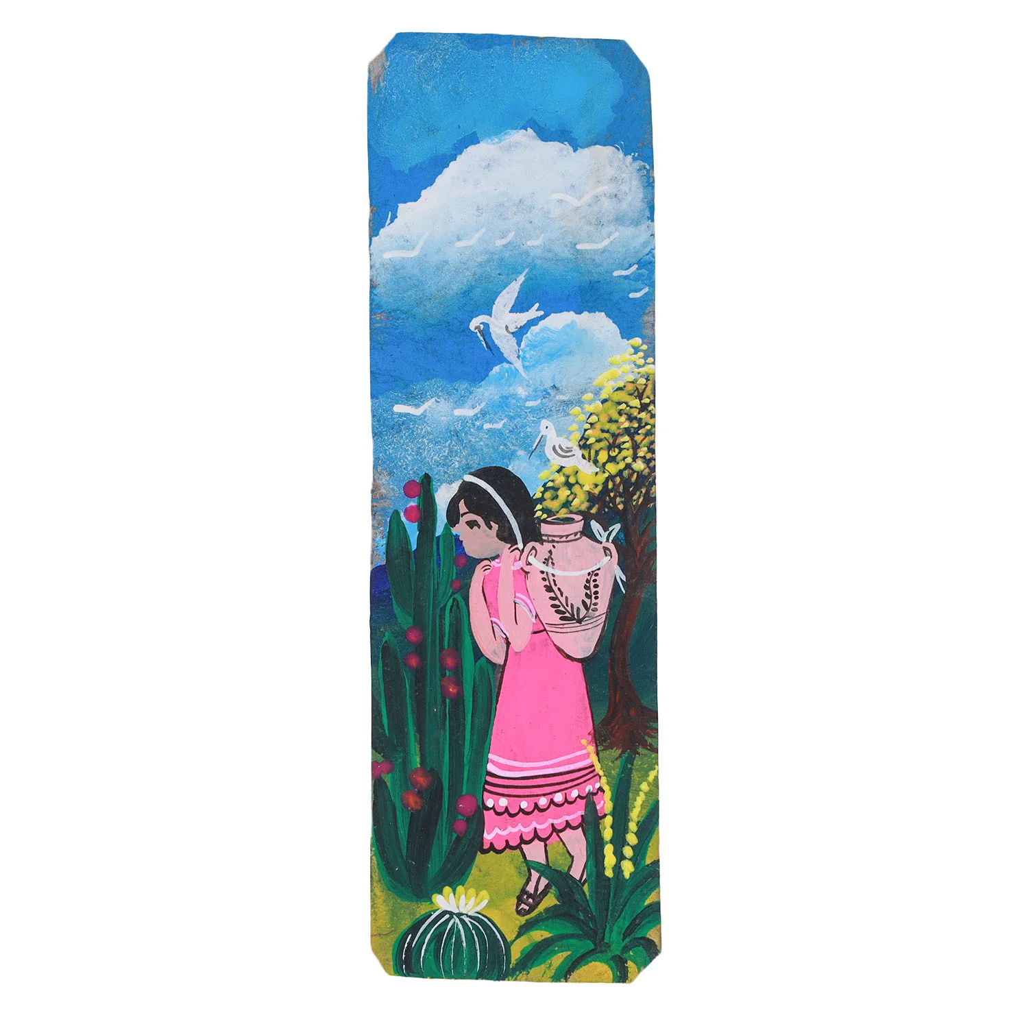Hand-Painted Papel Amate Xalitla Bookmarks - Image 8