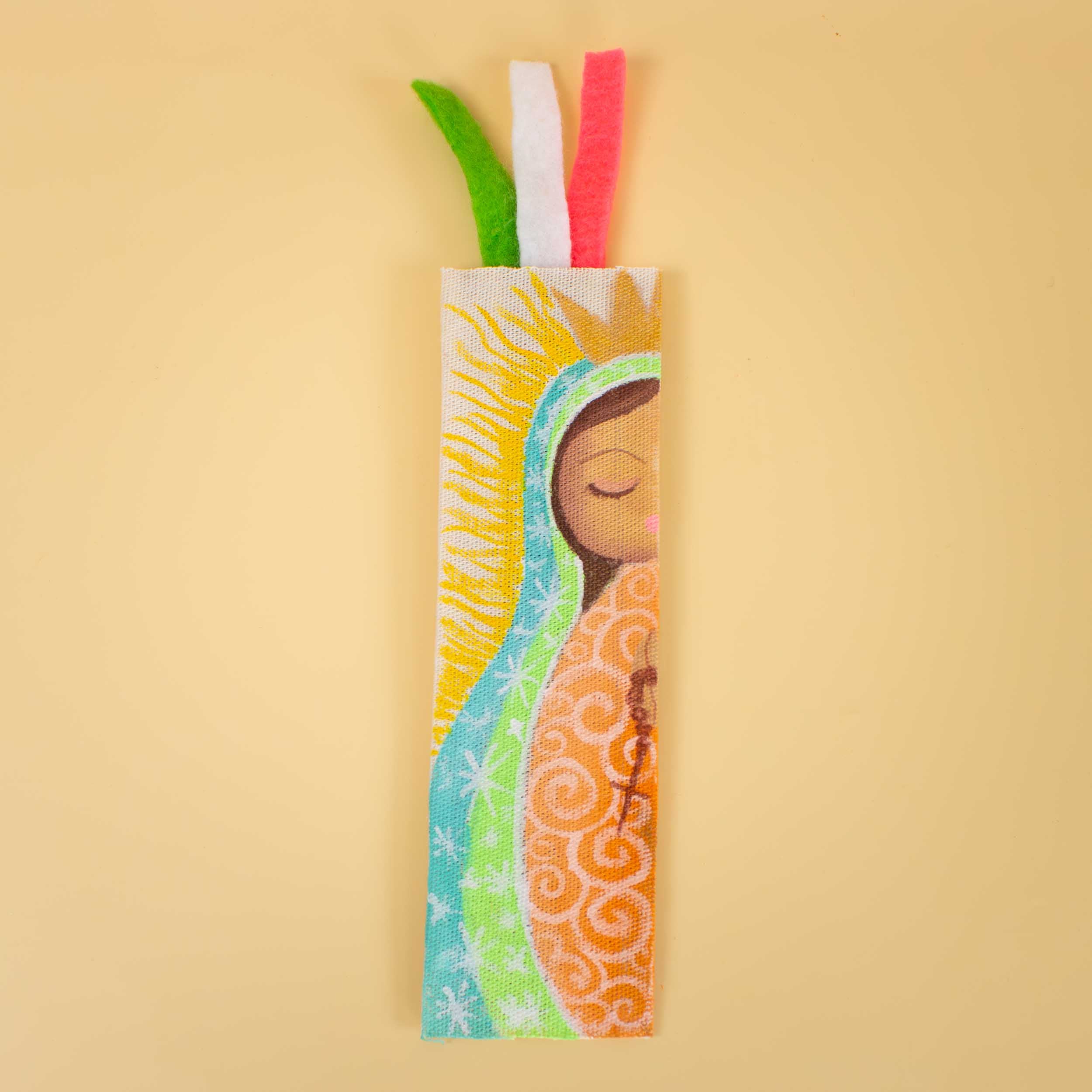 Hand Painted Virgen Bookmarks - Image 3