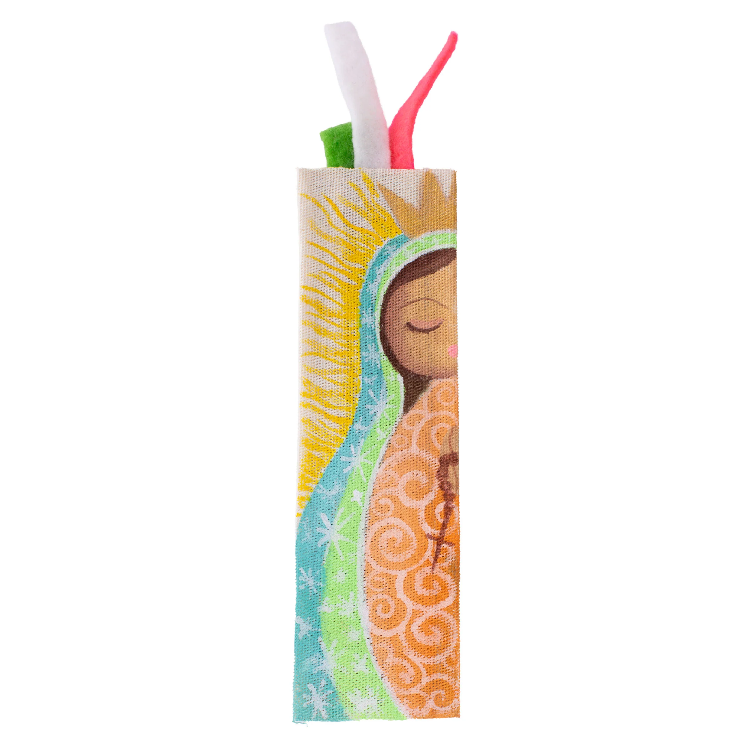 Hand Painted Virgen Bookmarks - Image 5