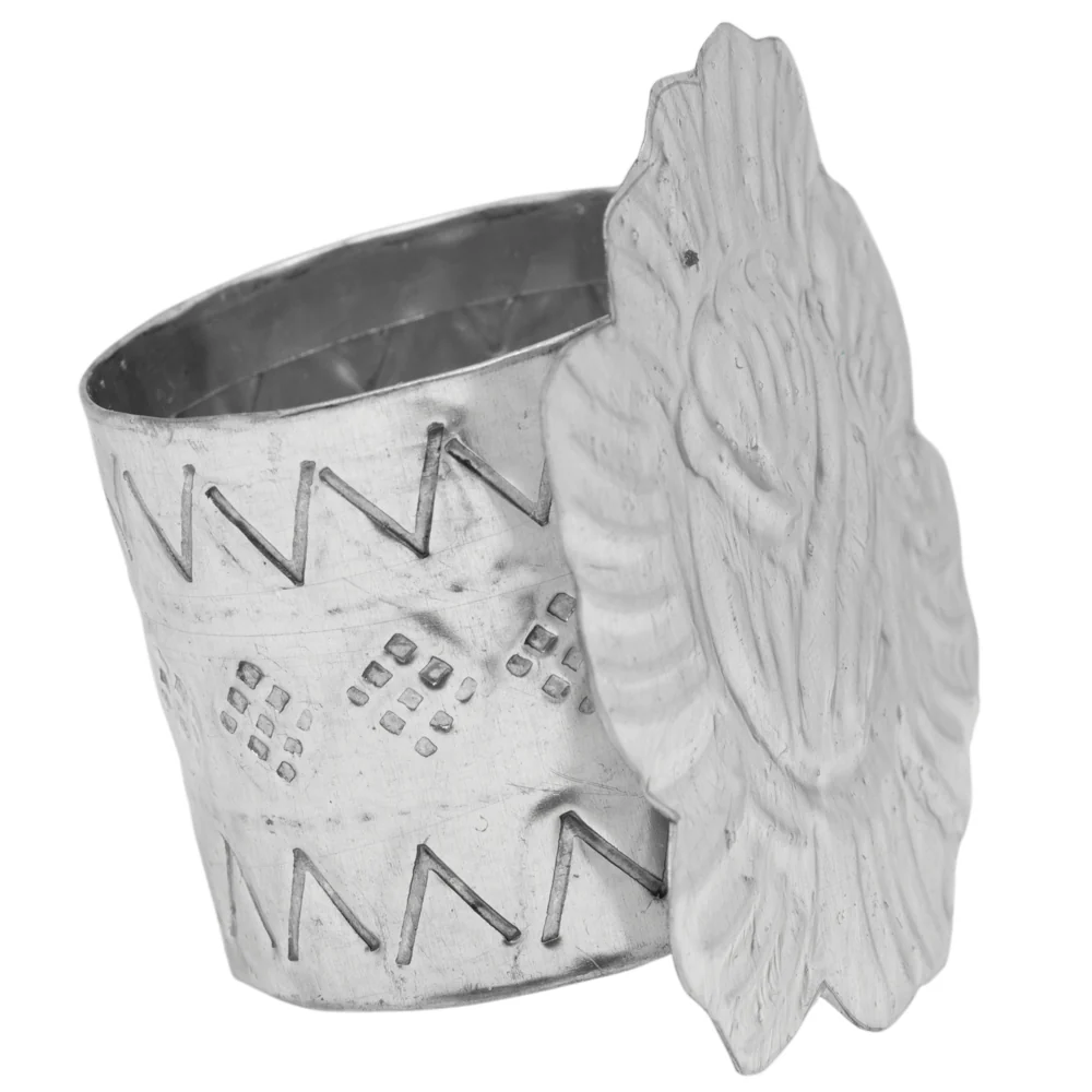Heart Tin Art Milagro Napkin Ring - Image 13