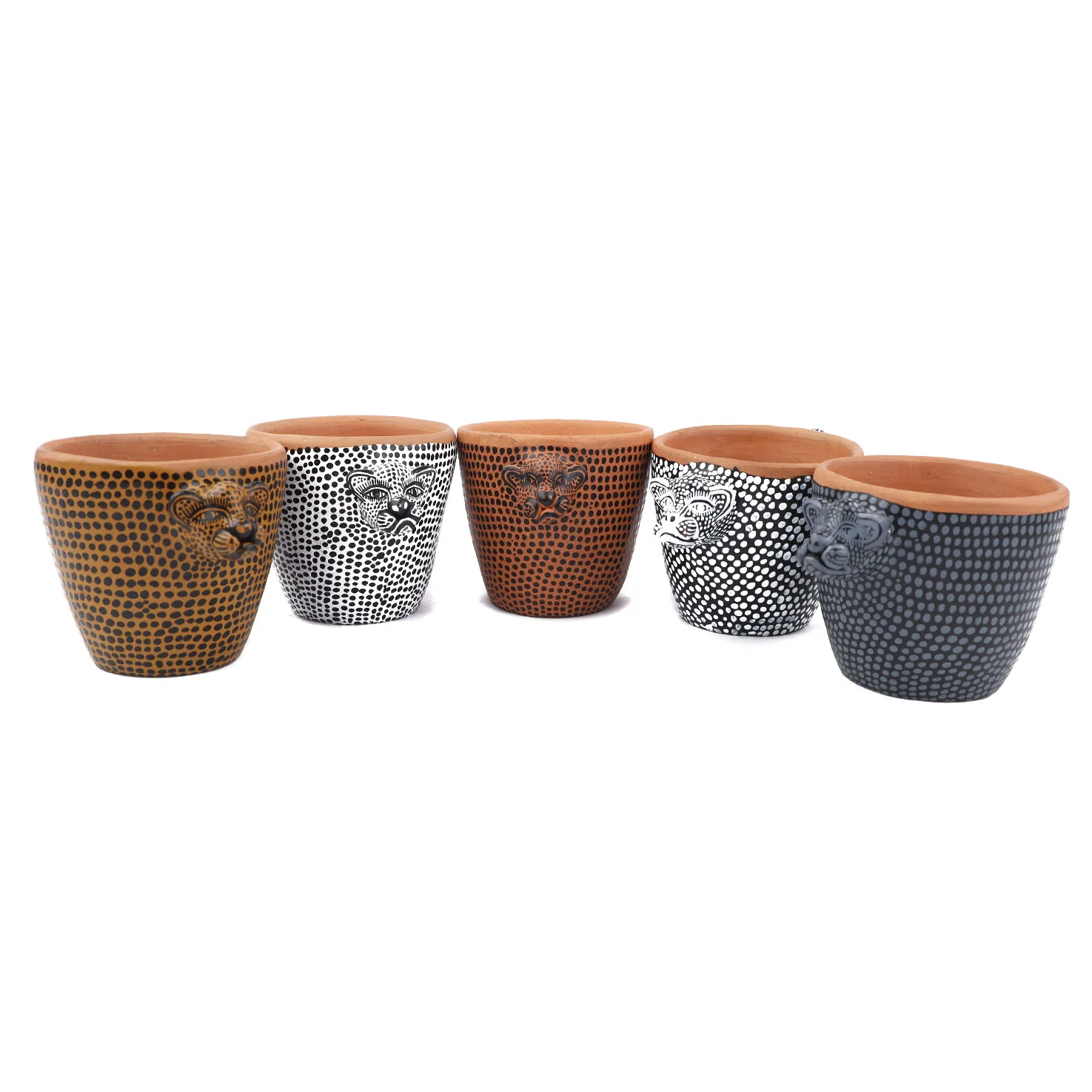 Jaguar Handcrafted Clay Salsa Bowl - Image 6