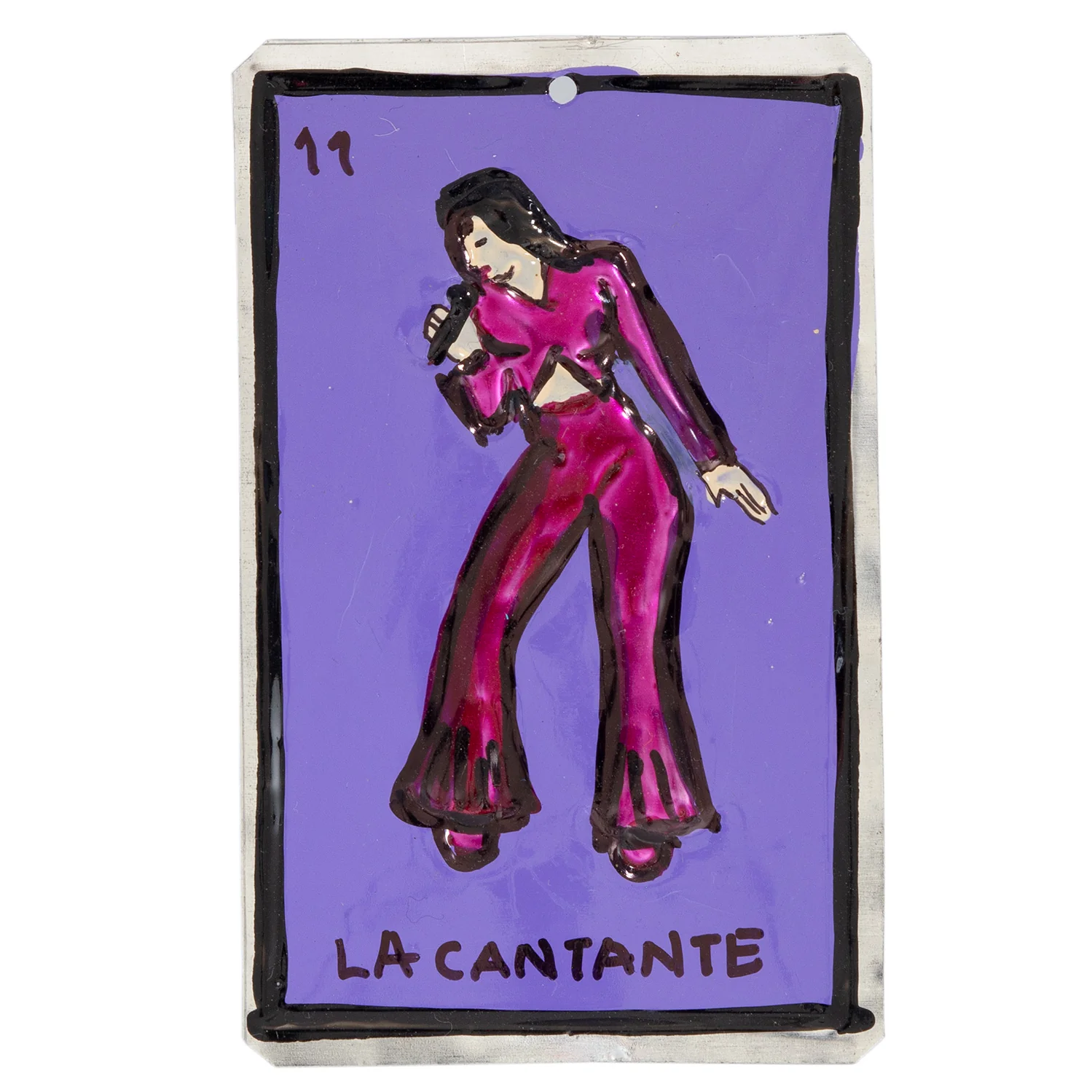 Lotería Tin Art Wall Ornament - Image 4