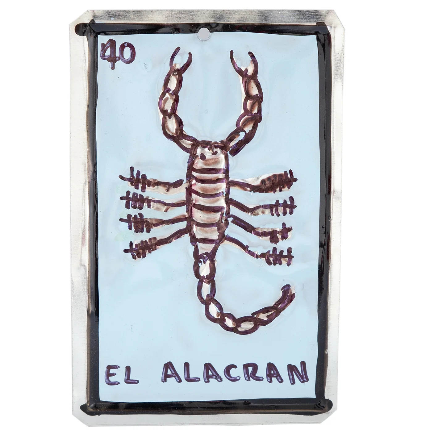 Lotería Tin Art Wall Ornament - Image 7