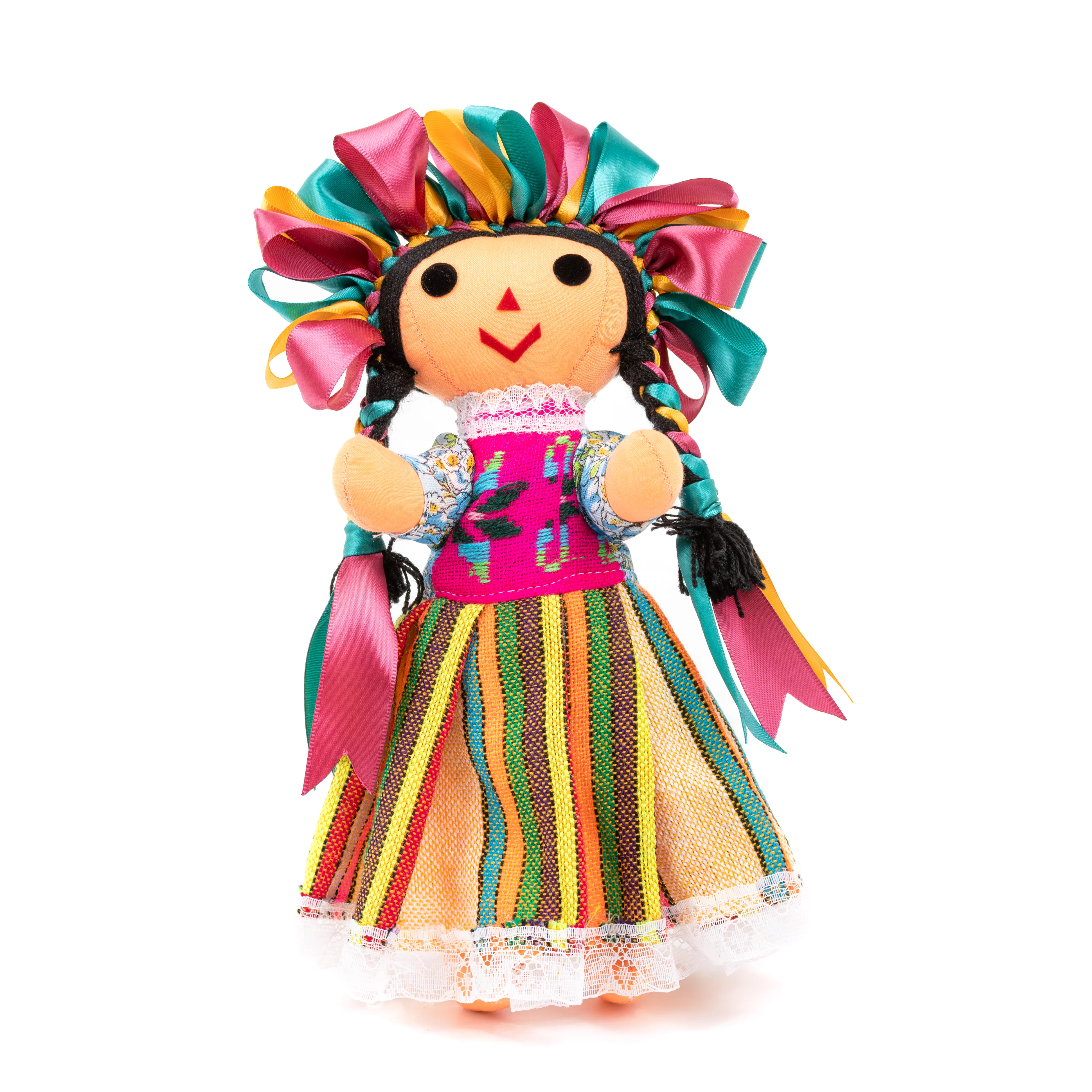 María Traditional Mexican Lelé Doll - Image 14