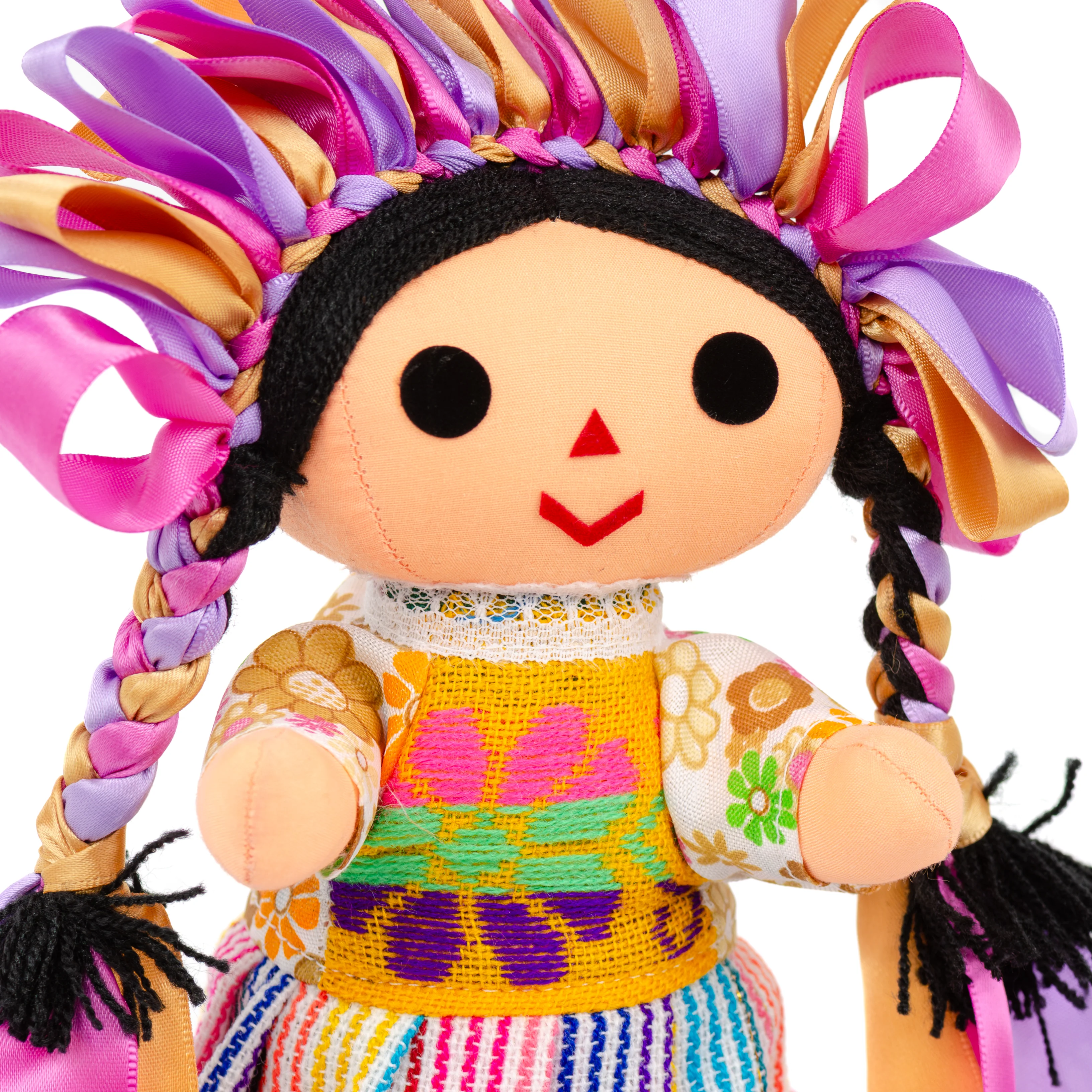 María Traditional Mexican Lelé Doll - Image 7