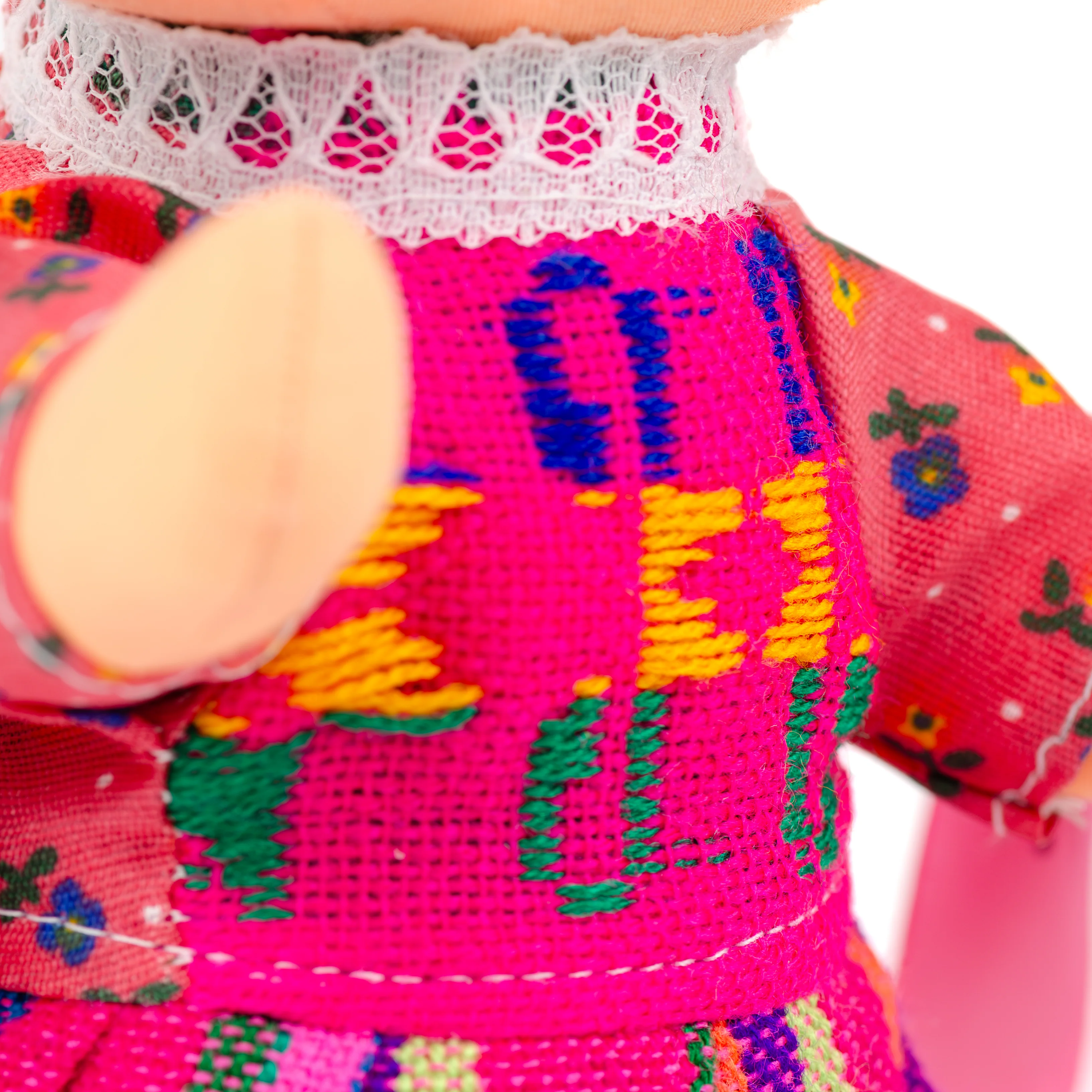María Traditional Mexican Lelé Doll - Image 8