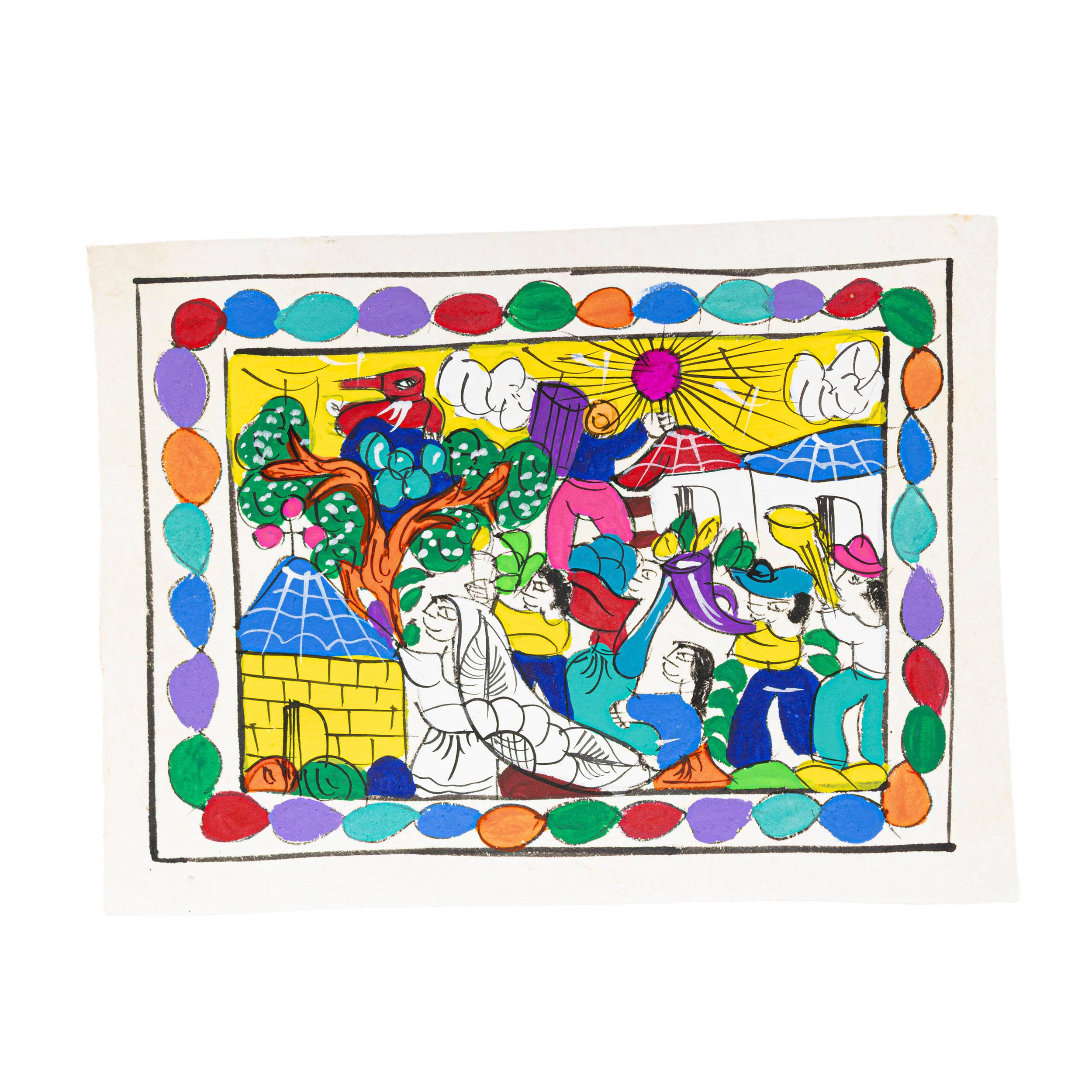 Mini Papel Amate Storytelling Paintings by María - Image 11