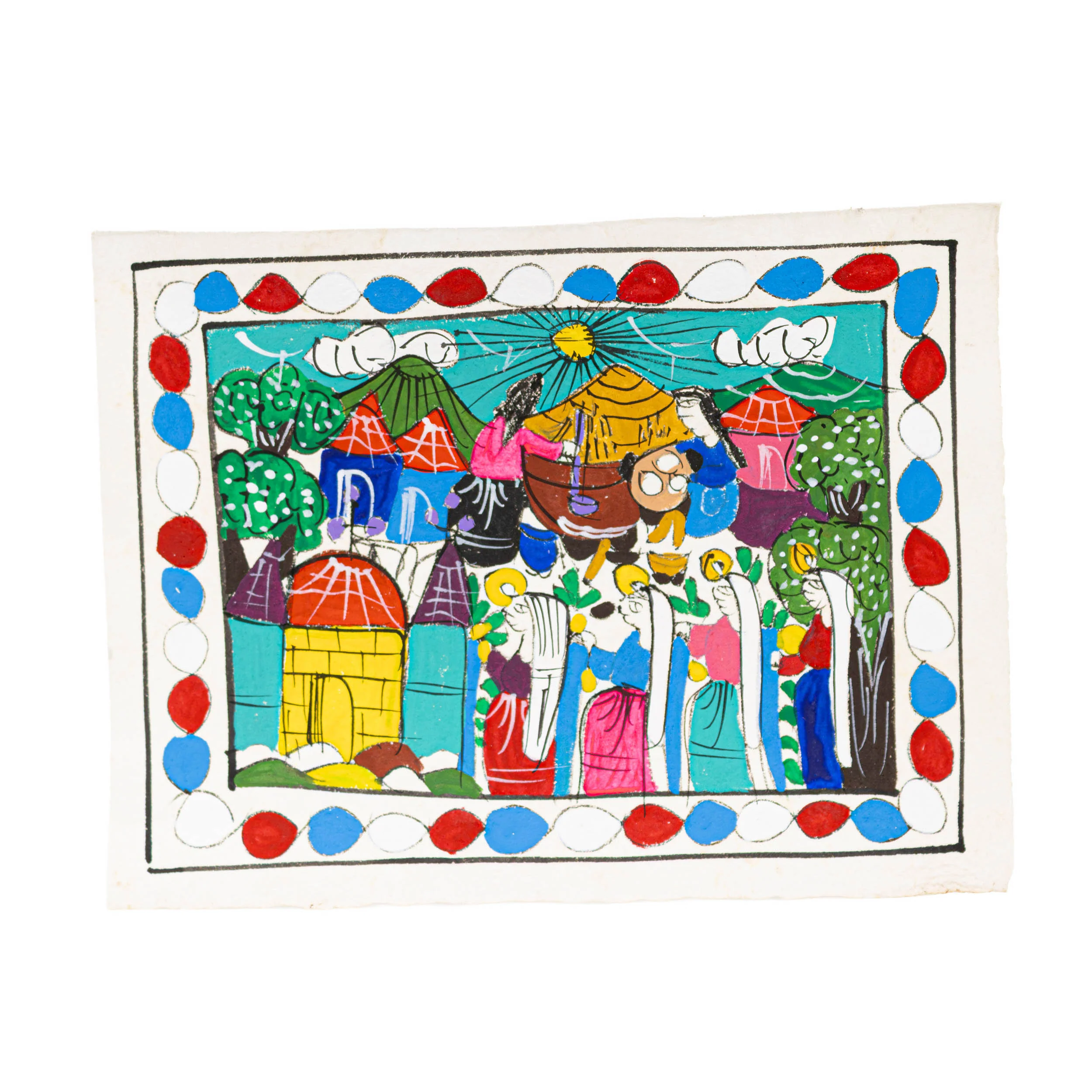 Mini Papel Amate Storytelling Paintings by María - Image 14