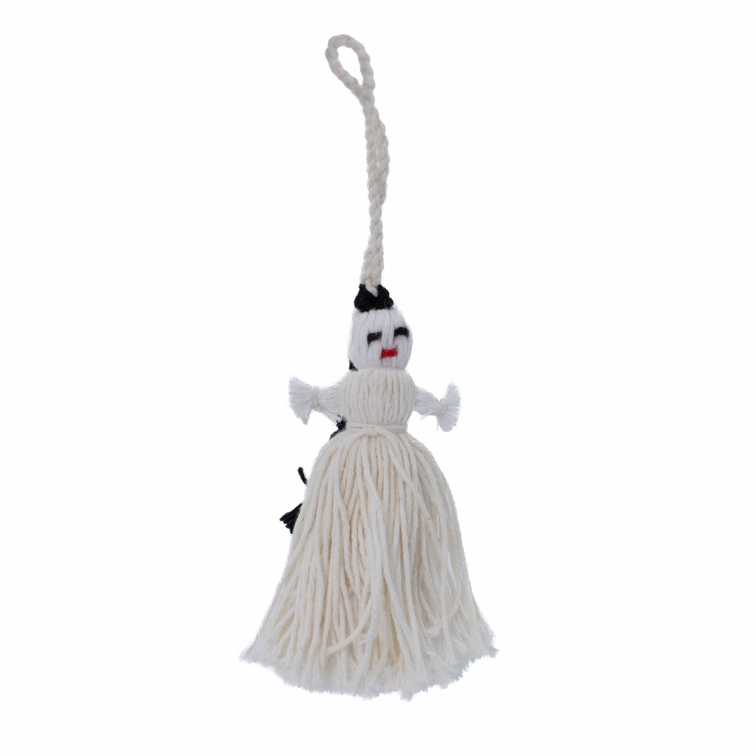Mini Retazos Mexican Yarn Doll PomPom - Image 7