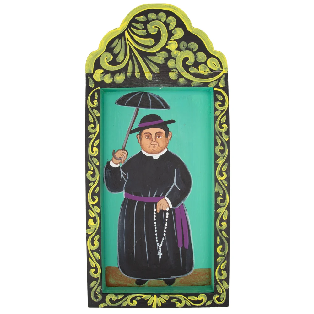 Mujeres Hand-Painted Wooden Nicho Frames - Image 3