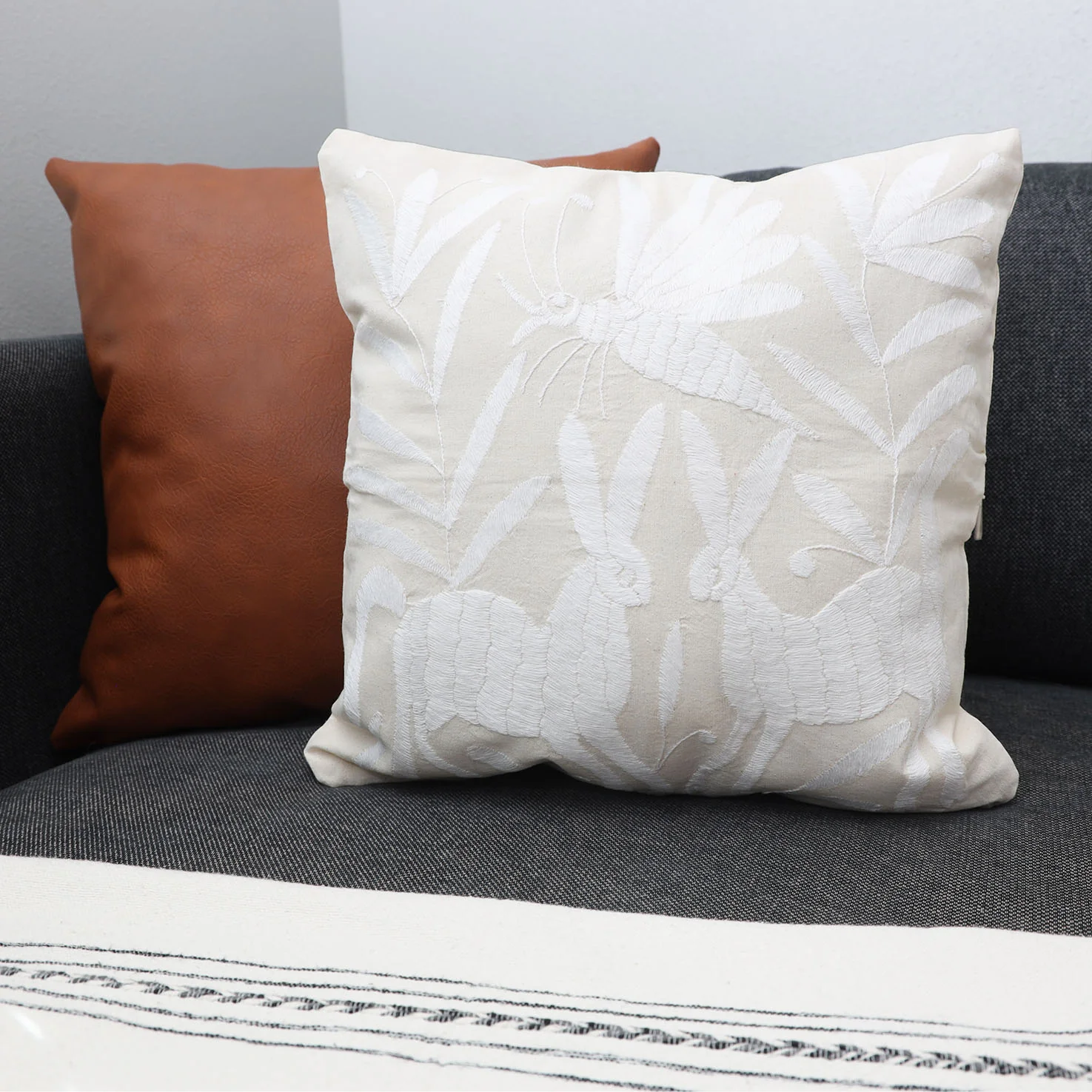 Otomí Hand-Embroidered Pillow Covers - Image 11