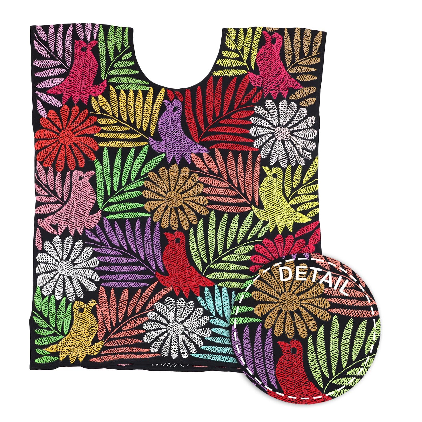 Stitched Palmita Hand-Embroidered Blouse - Image 21