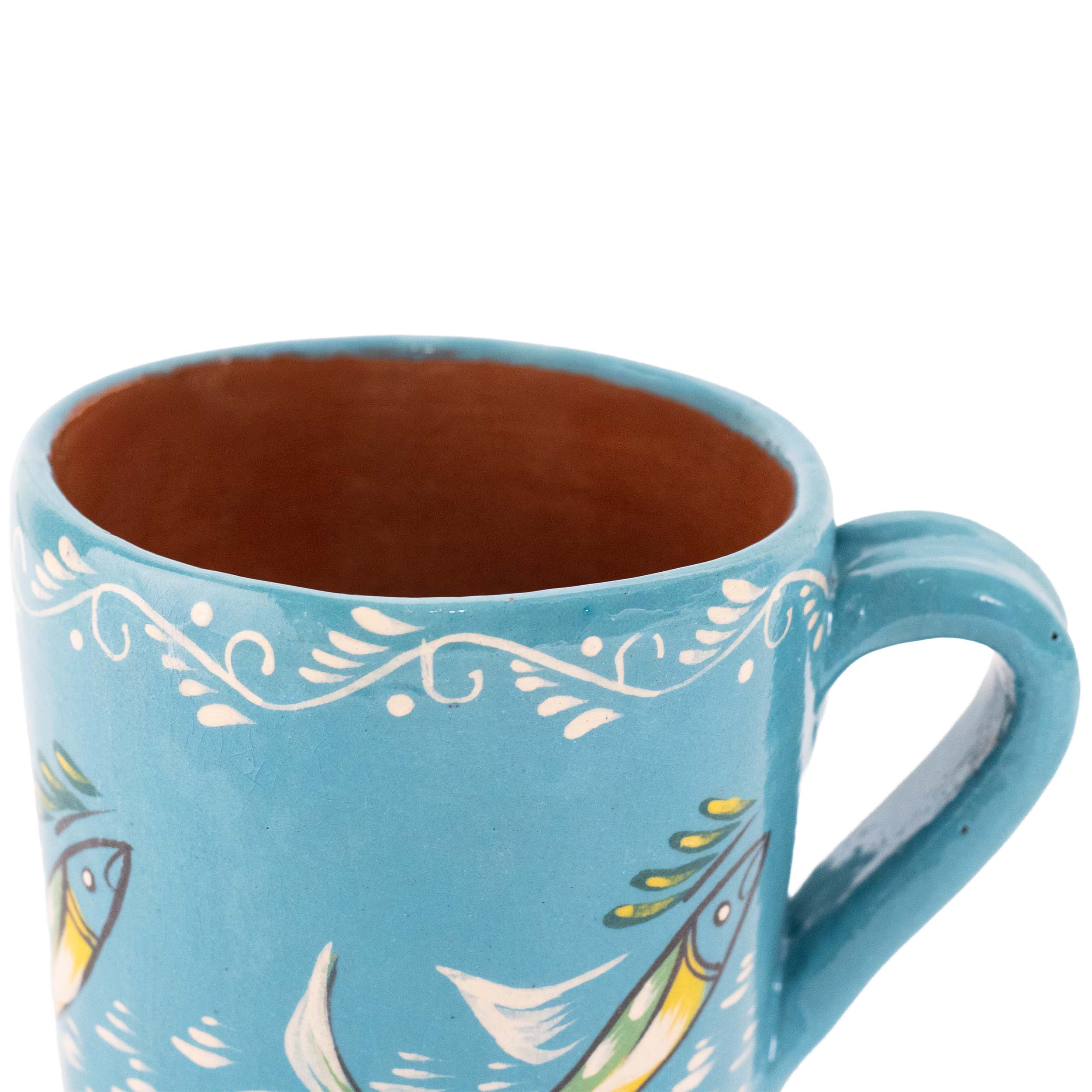 Peces de Capula Hand-Painted Mug - Image 5