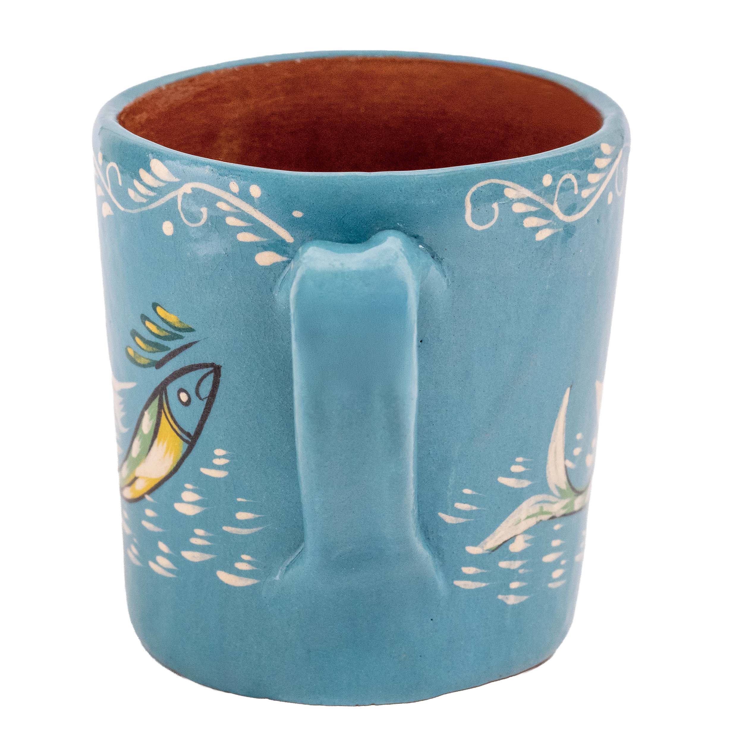 Peces de Capula Hand-Painted Mug - Image 6